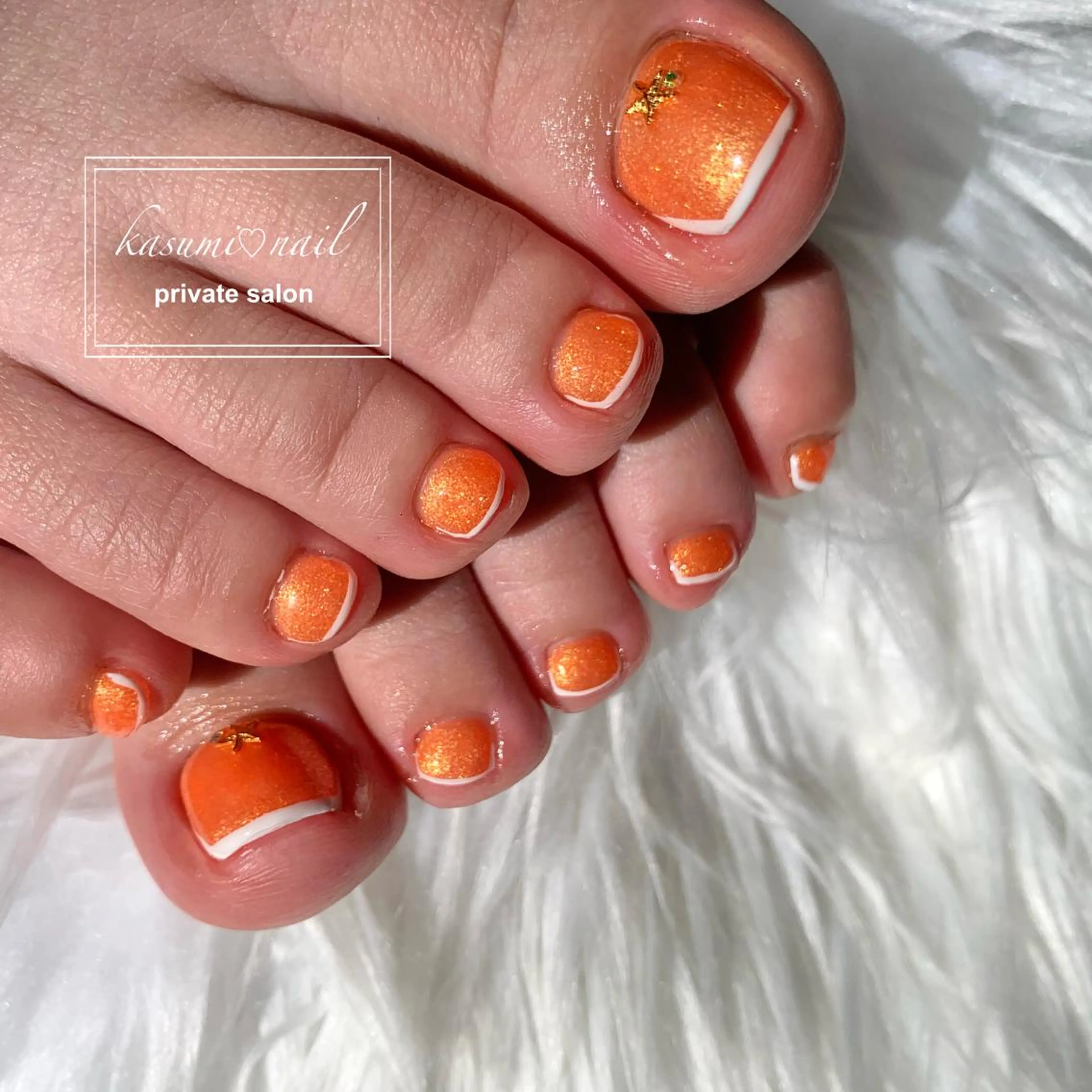 ネイル アートネイル フットネイル フレンチネイル ロングネイル マグネットネイル KASUMI♡ Nailのネイルデザイン