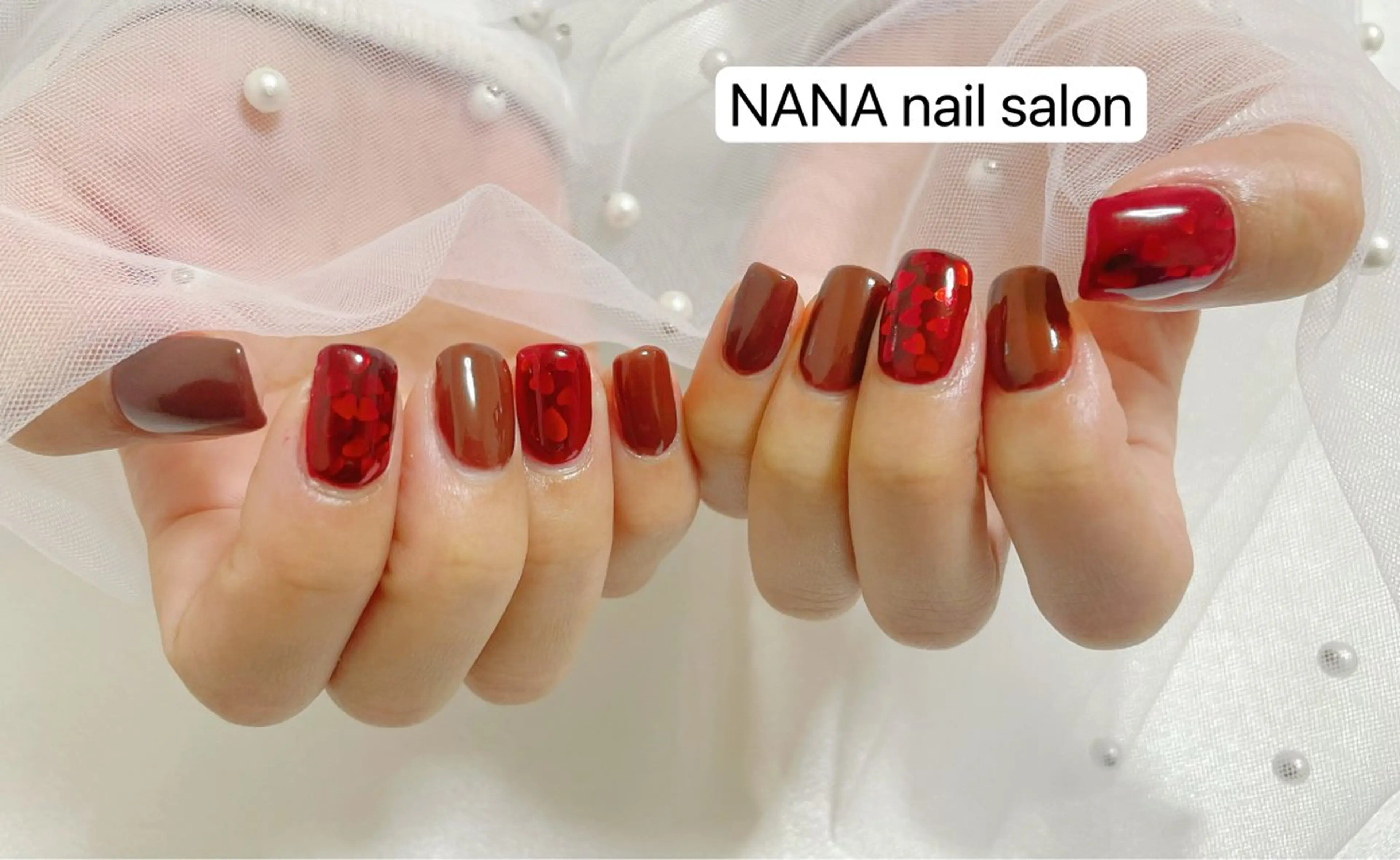 ネイル バレンタイン NANA nail salonのネイルデザイン
