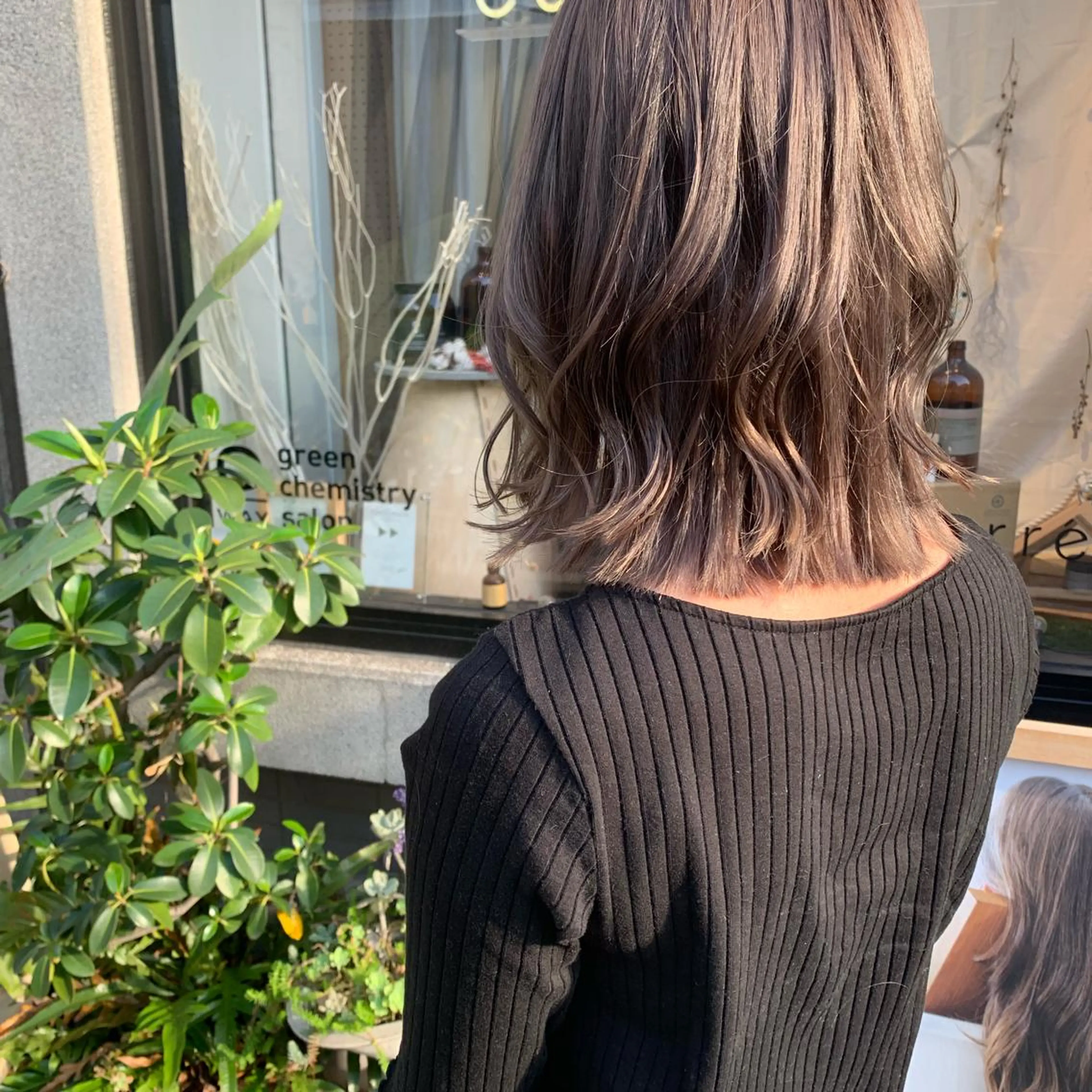 ミディアム 艶髪color💎髪 質改善ストレート大吉のヘアスタイル