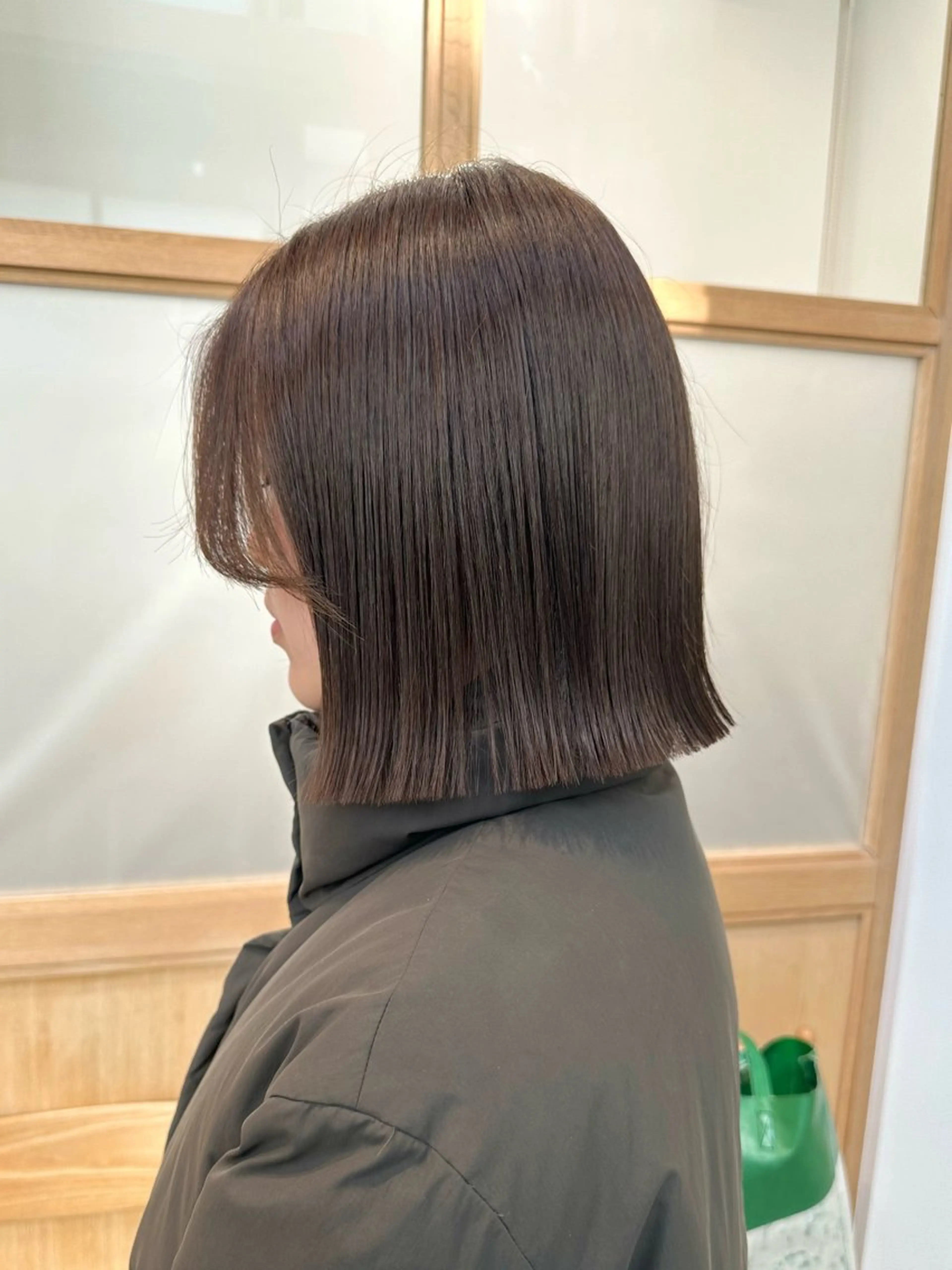 ショート カット ヘアカラー トリートメント GO TODAY原宿Lux所属・ボブ/暖色カラー/ 縮毛矯正/岸本恭明のヘアスタイル