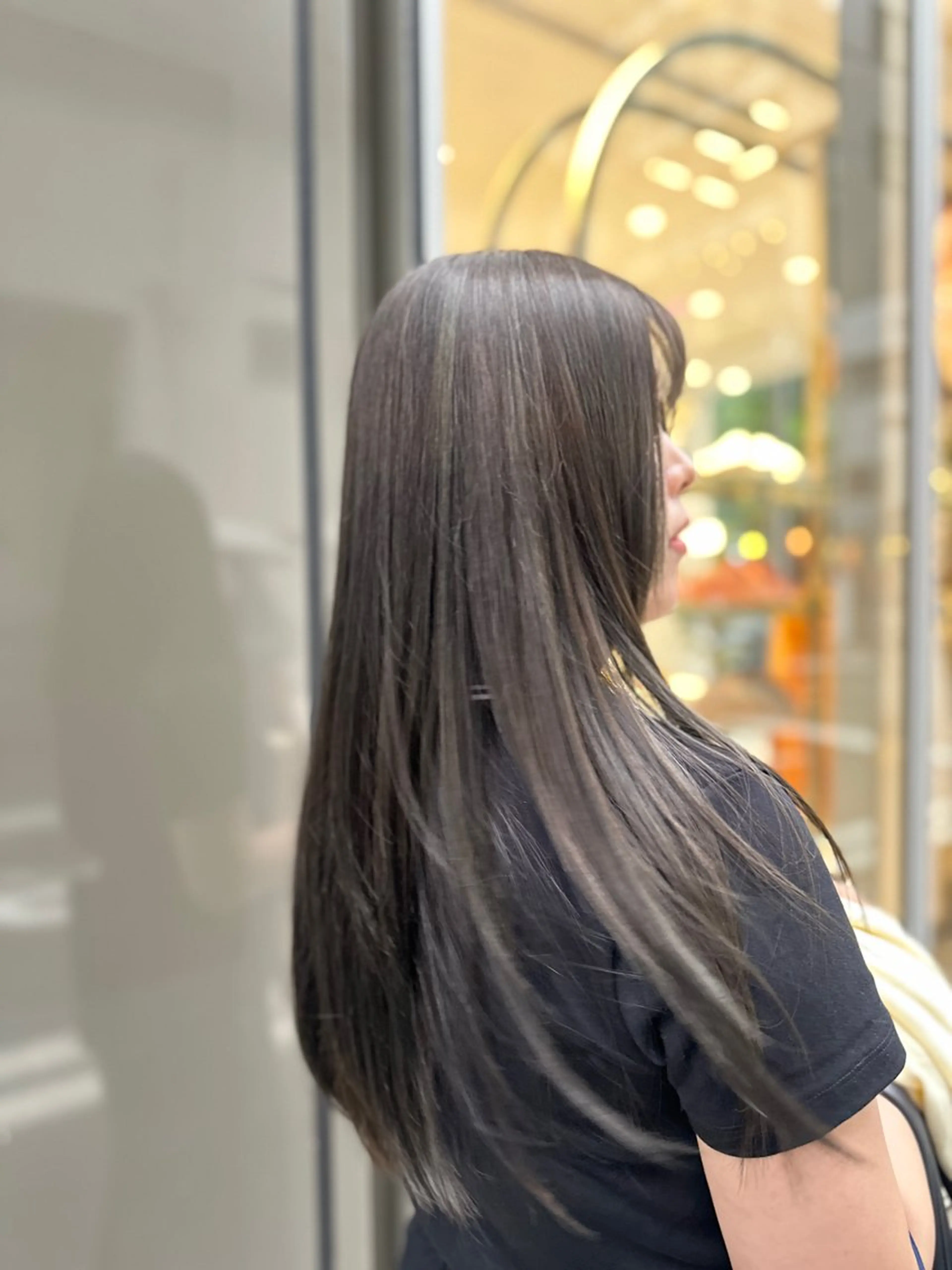 【40代⚠️限定　ミディアム&ロング限定】前髪と顔周りのみカットします‼️巻きやすくなります‼️⭐️の写真