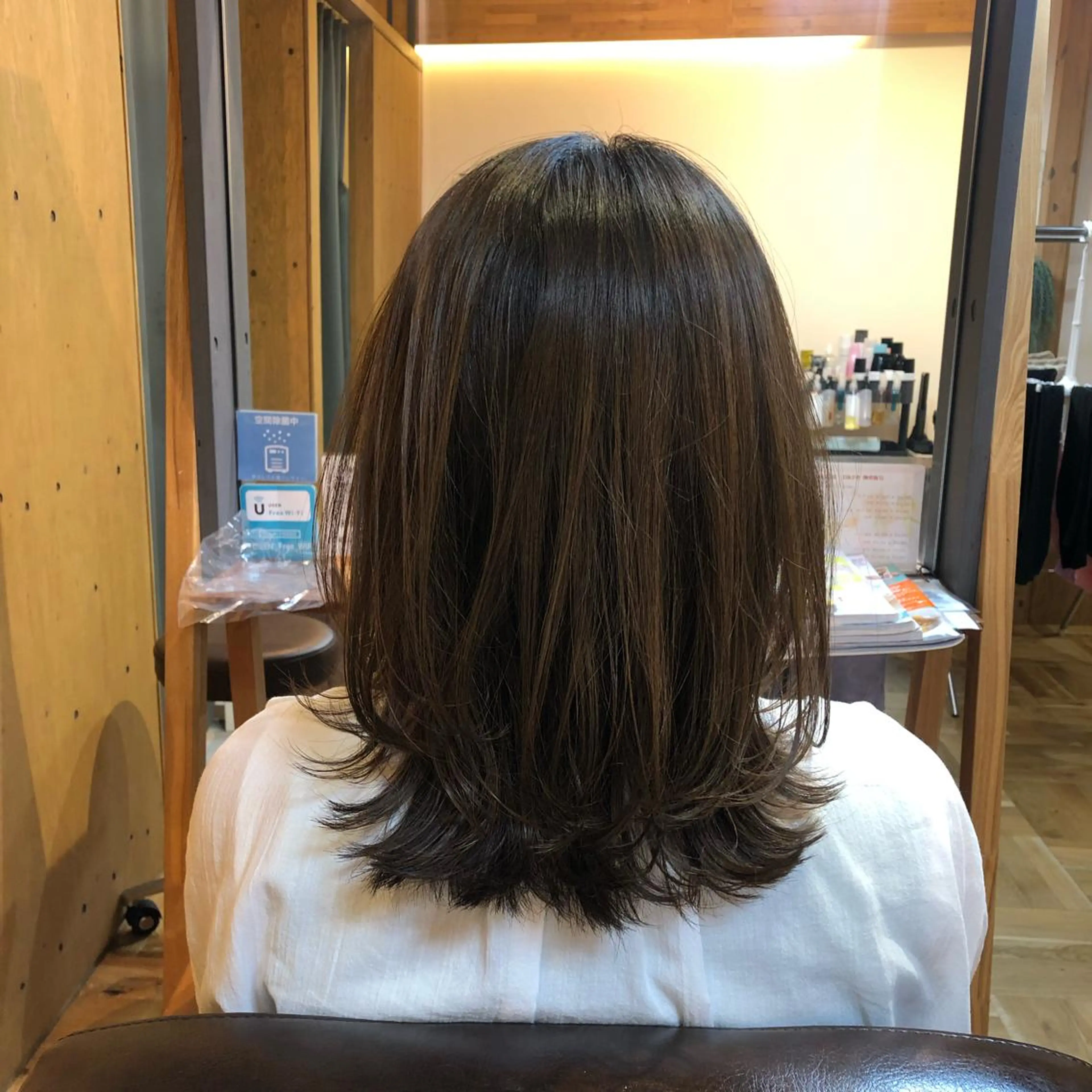ミディアム カラー LaciTa  hair design所属・吉村 萌のヘアスタイル