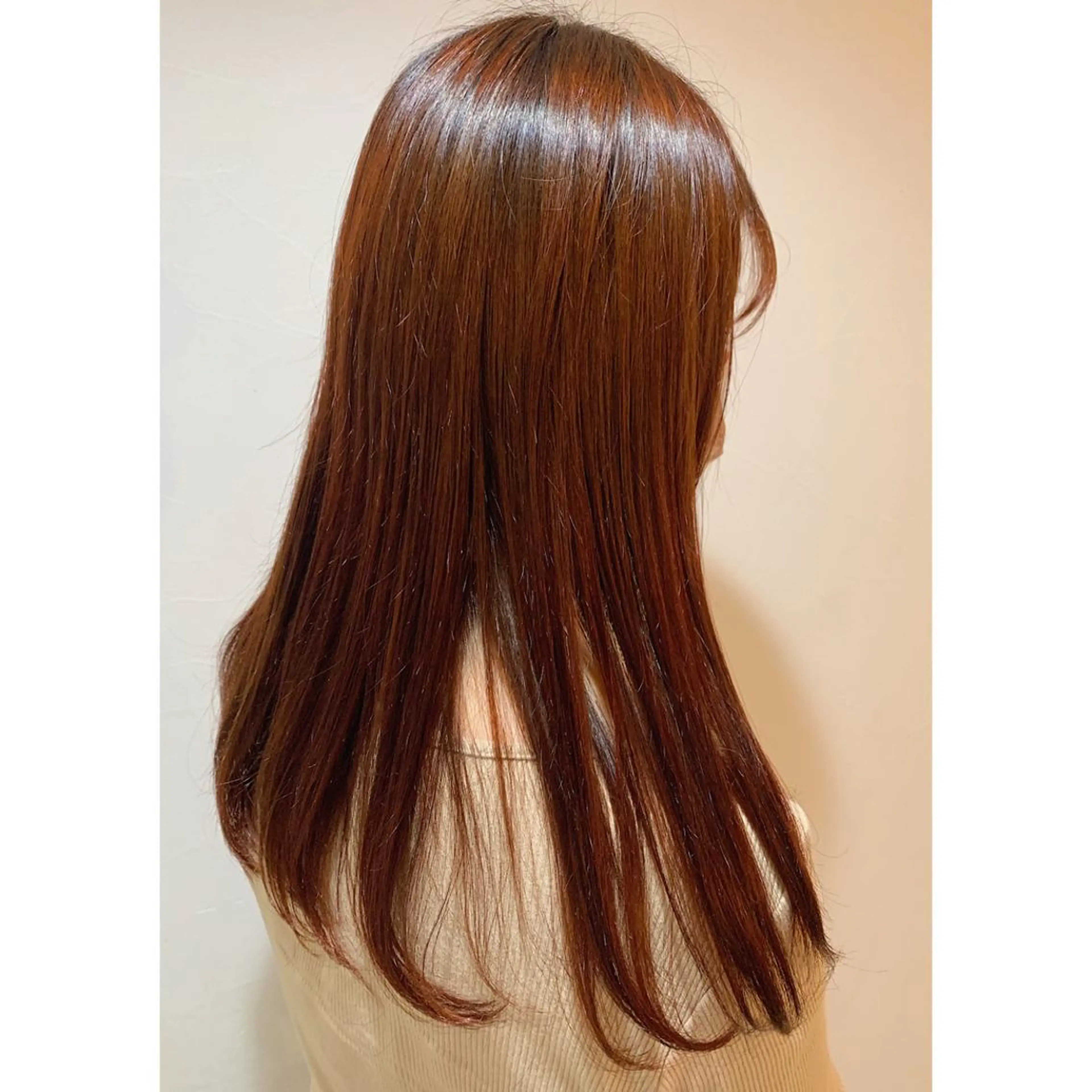 ロング カラー ブラウンカラー オレンジ オレンジブラウン 宮川 莉央のその他イメージ