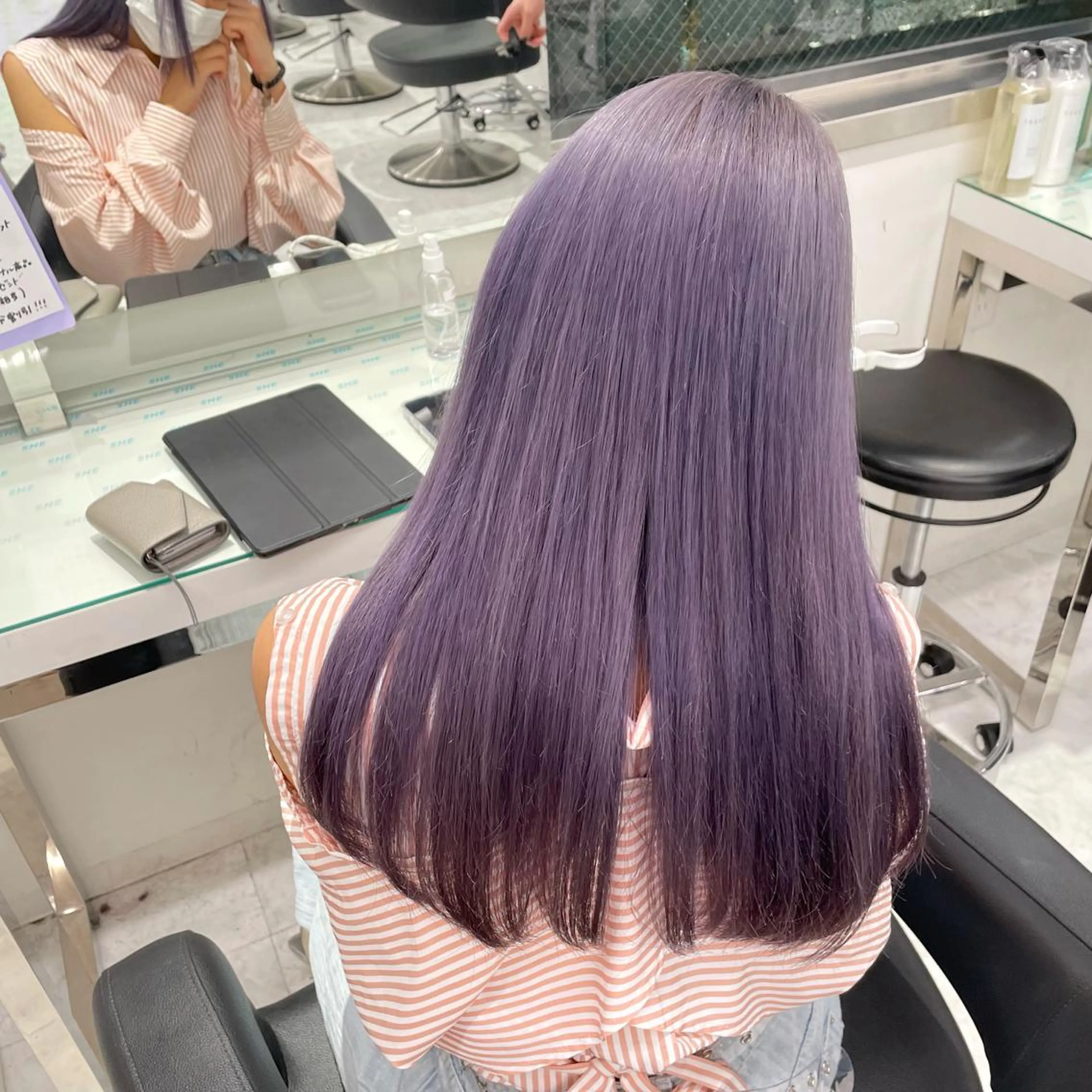 ロング カラー ヘアカラー 💗🤍透明感カラー 🤍💗kanonのヘアスタイル