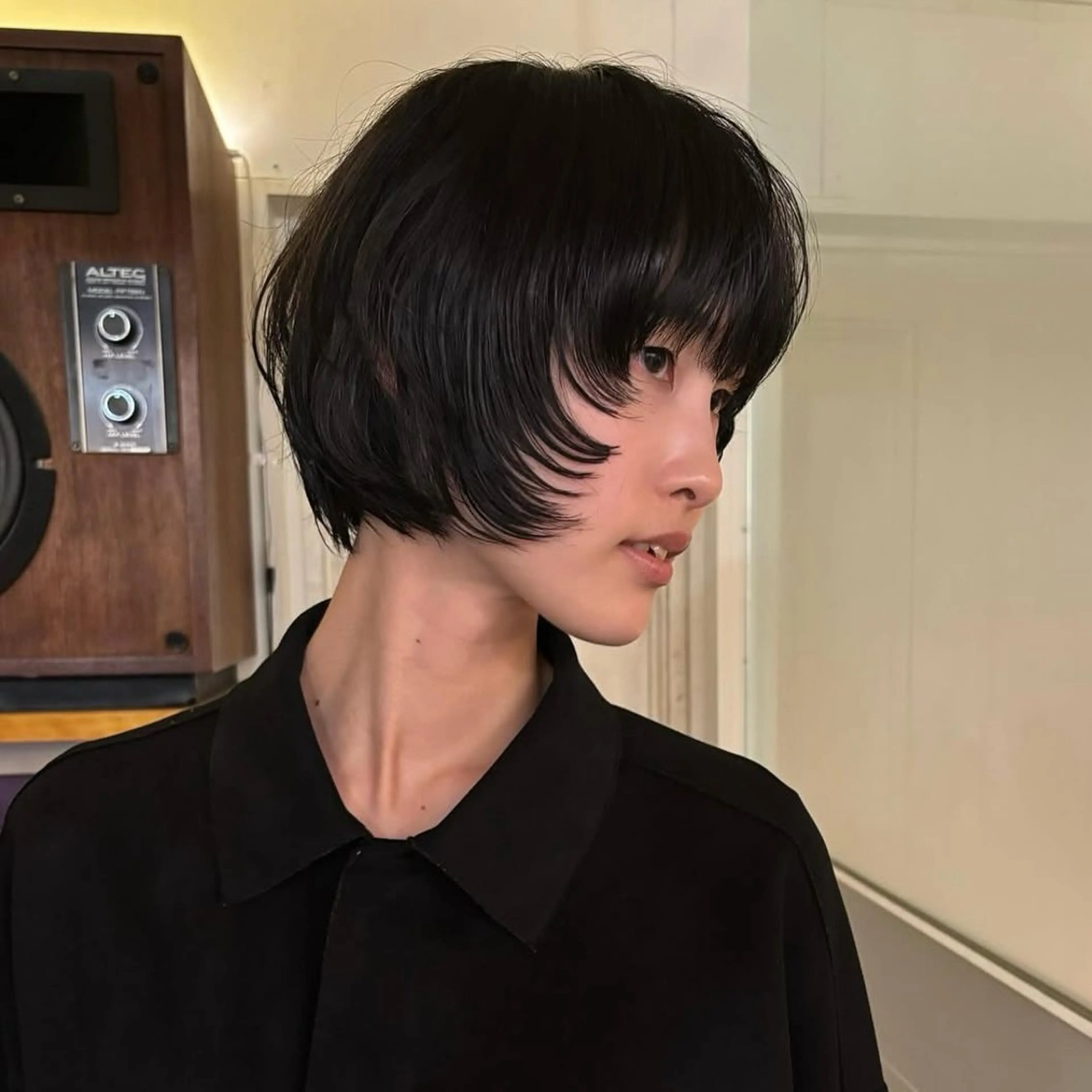 ショート ショートレイヤー 顔まわりレイヤー レイヤーカット ショートヘア 透け感hair/ ボブ/大世のヘアスタイル