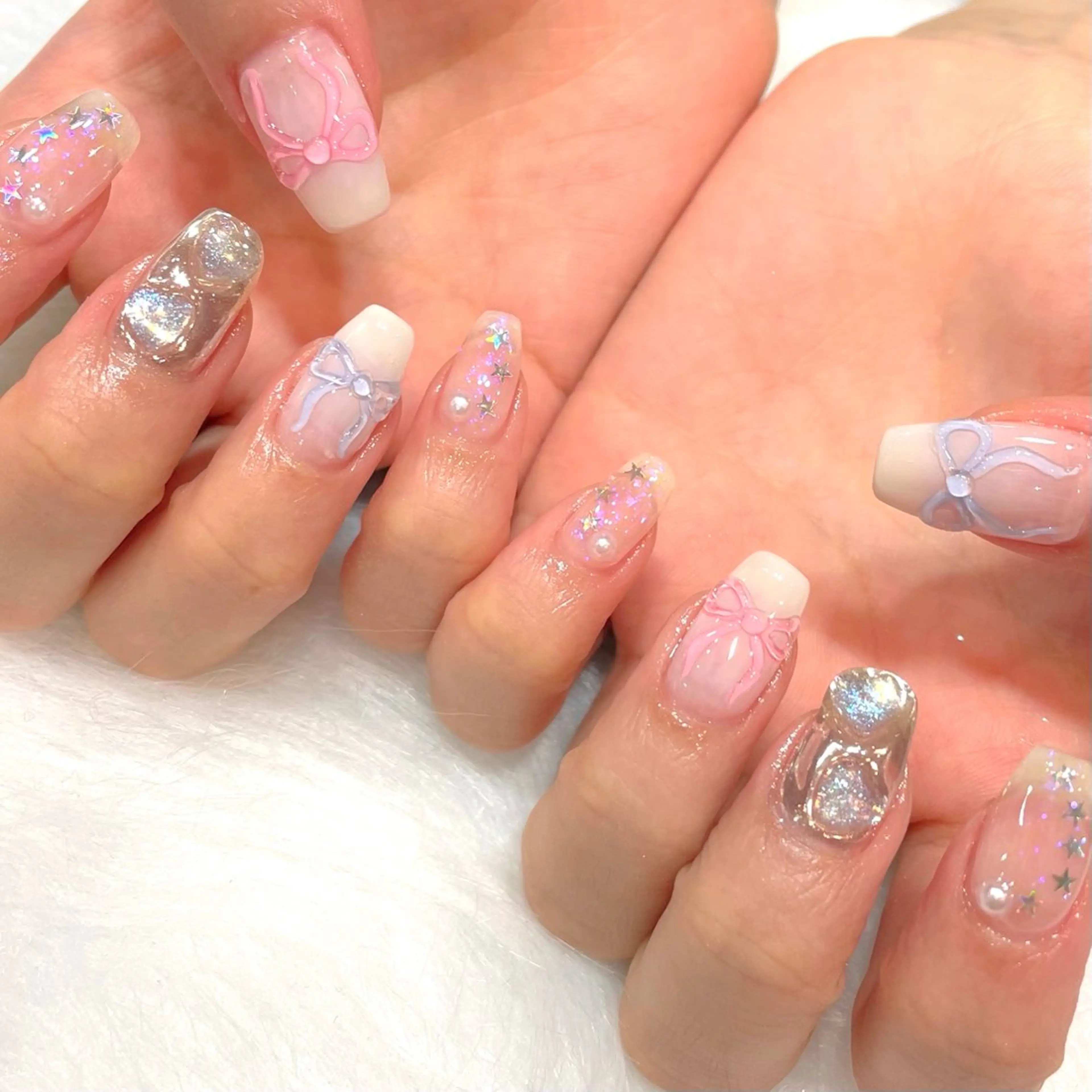 ネイル 韓国ネイル ハンドネイル MADDY NAILS所属・MADDYNAILS ✴︎柏痛ネイルのネイルデザイン