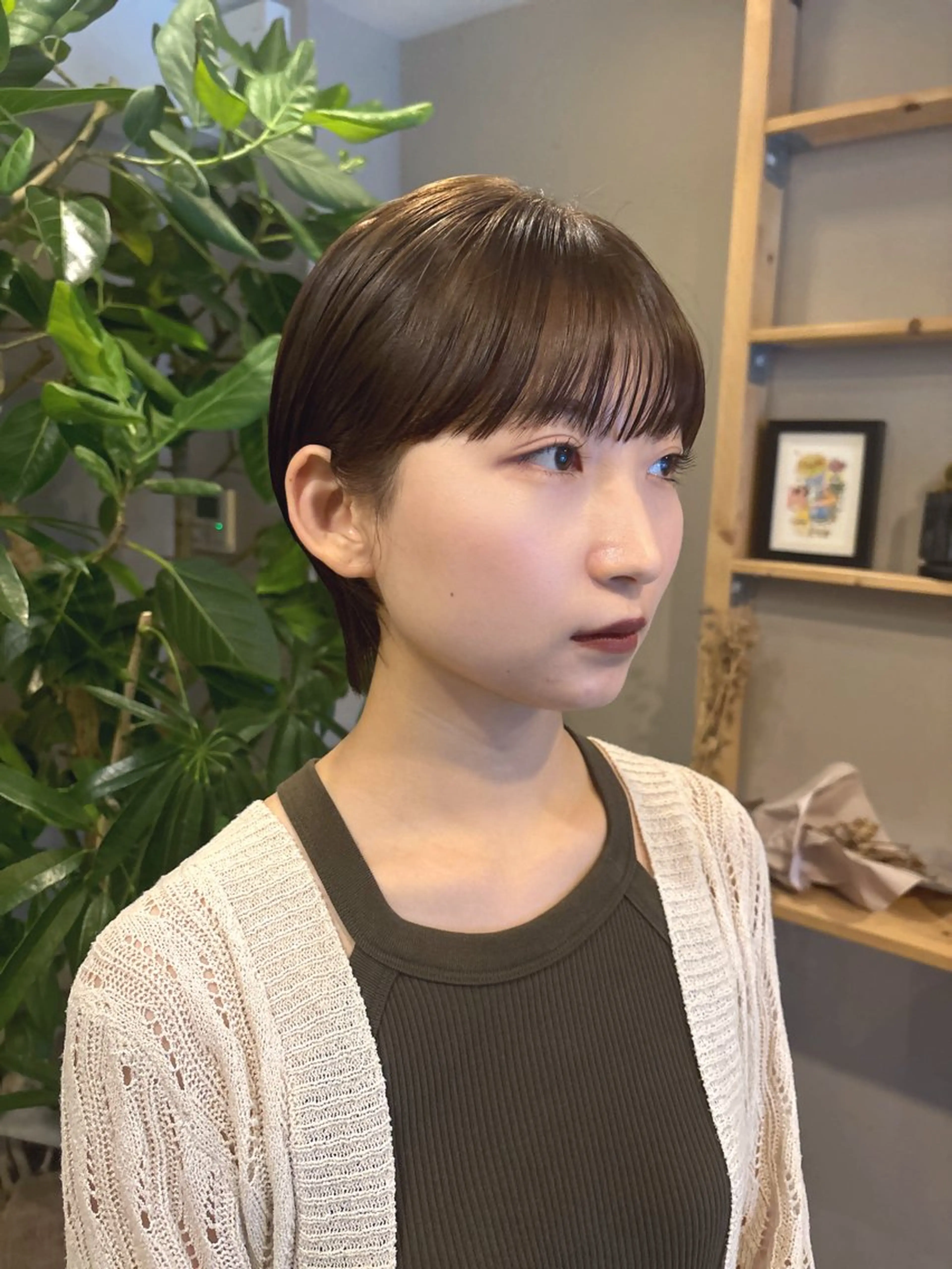 カラー カット ヘアカラー カット🍋いらみな あかねLOuNICAのヘアスタイル