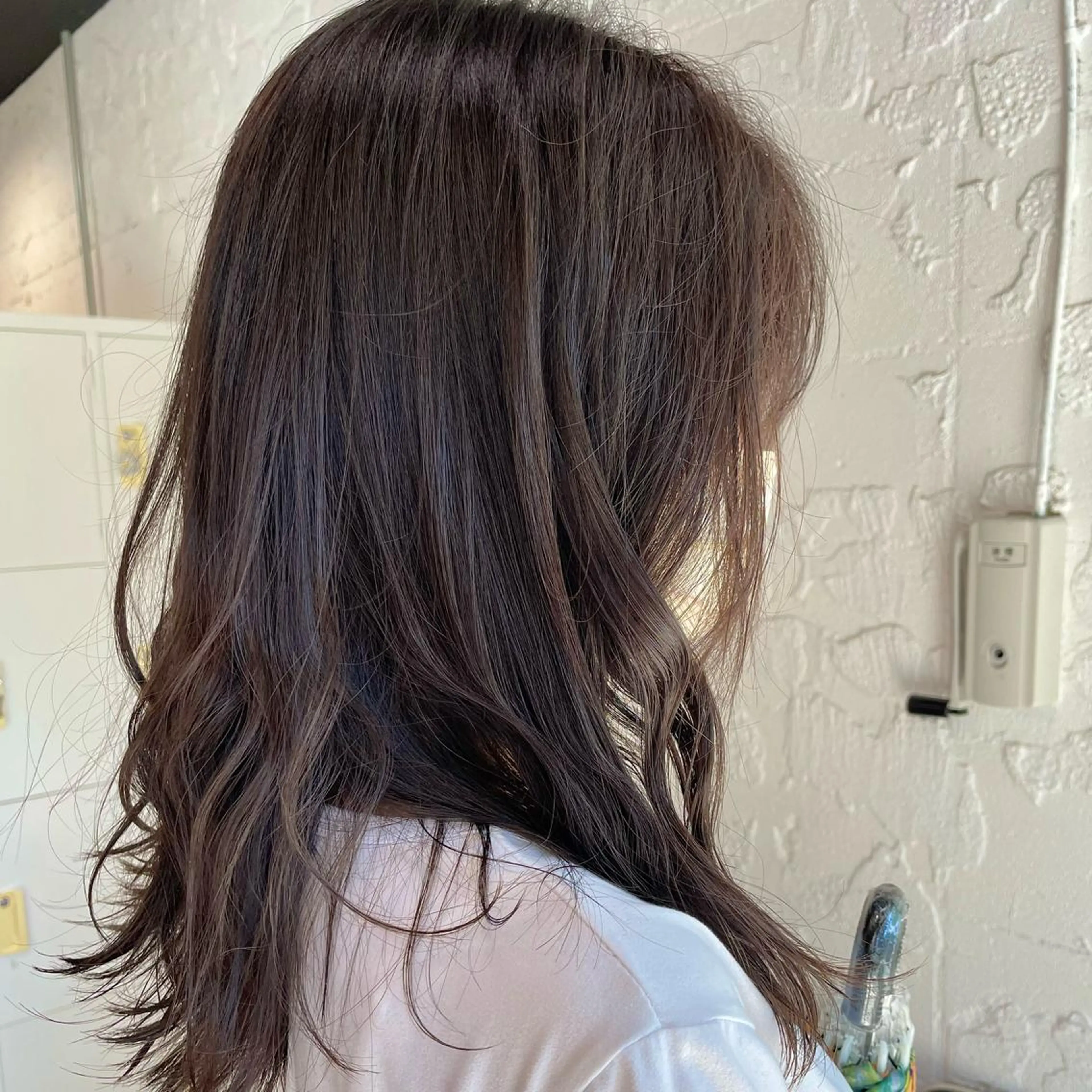 ミディアム カラー ヘアアレンジ 🎀ダブルカラーレイ ヤーyuuri🎀のヘアスタイル