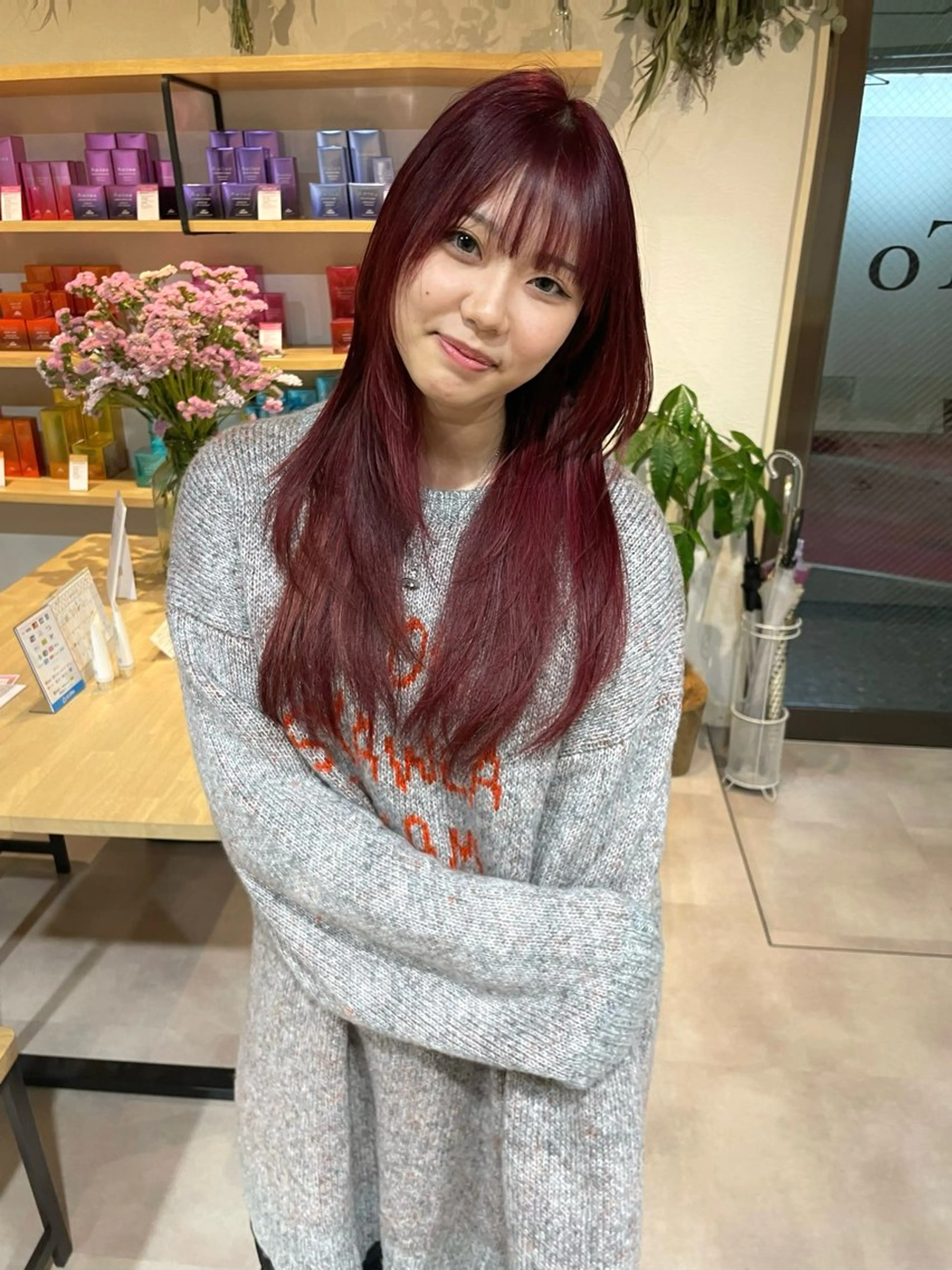 ロング 韓国/透明感 riToのヘアスタイル