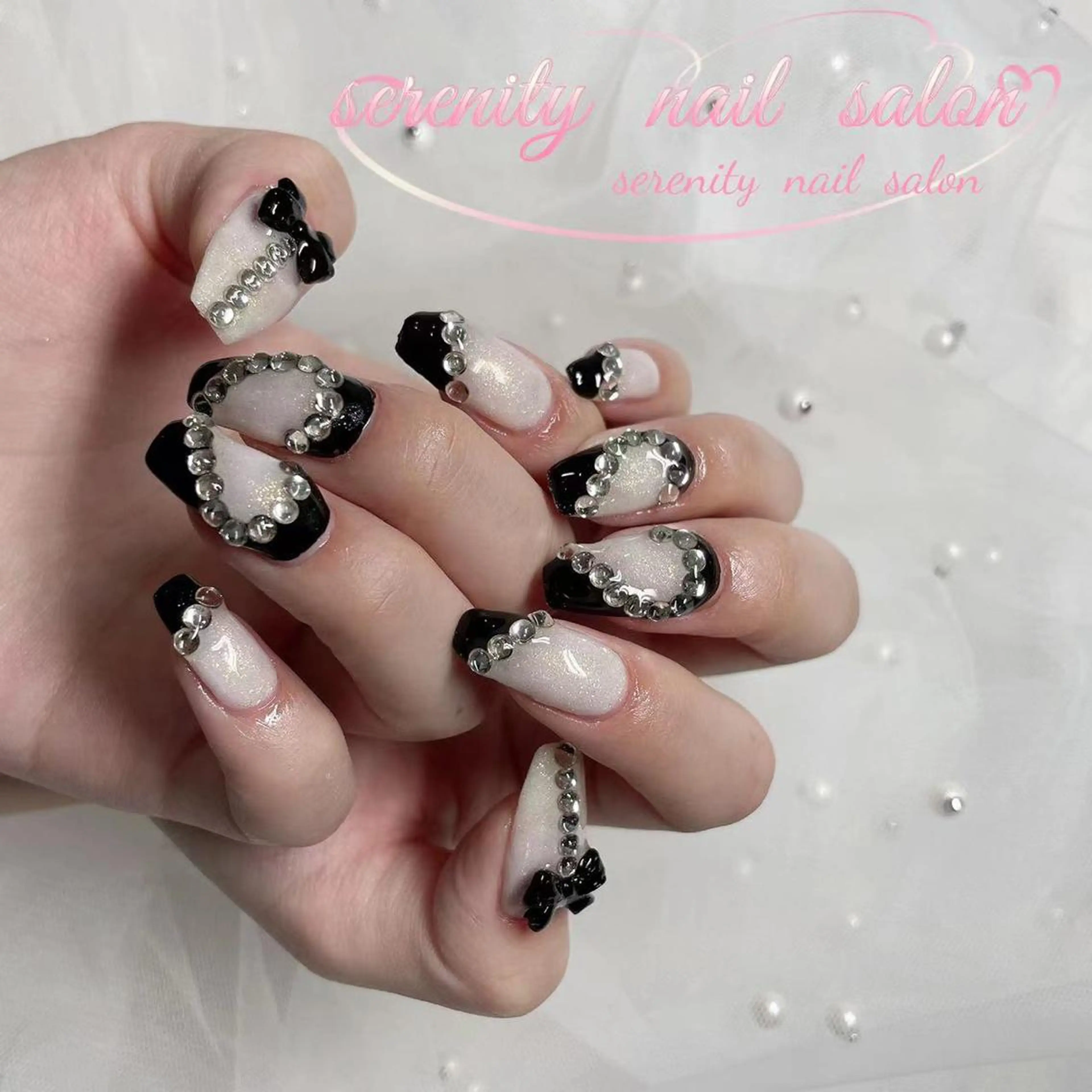 ネイル ハンドネイル ハンドケア ✨Serenity ワンホンネイルのネイルデザイン