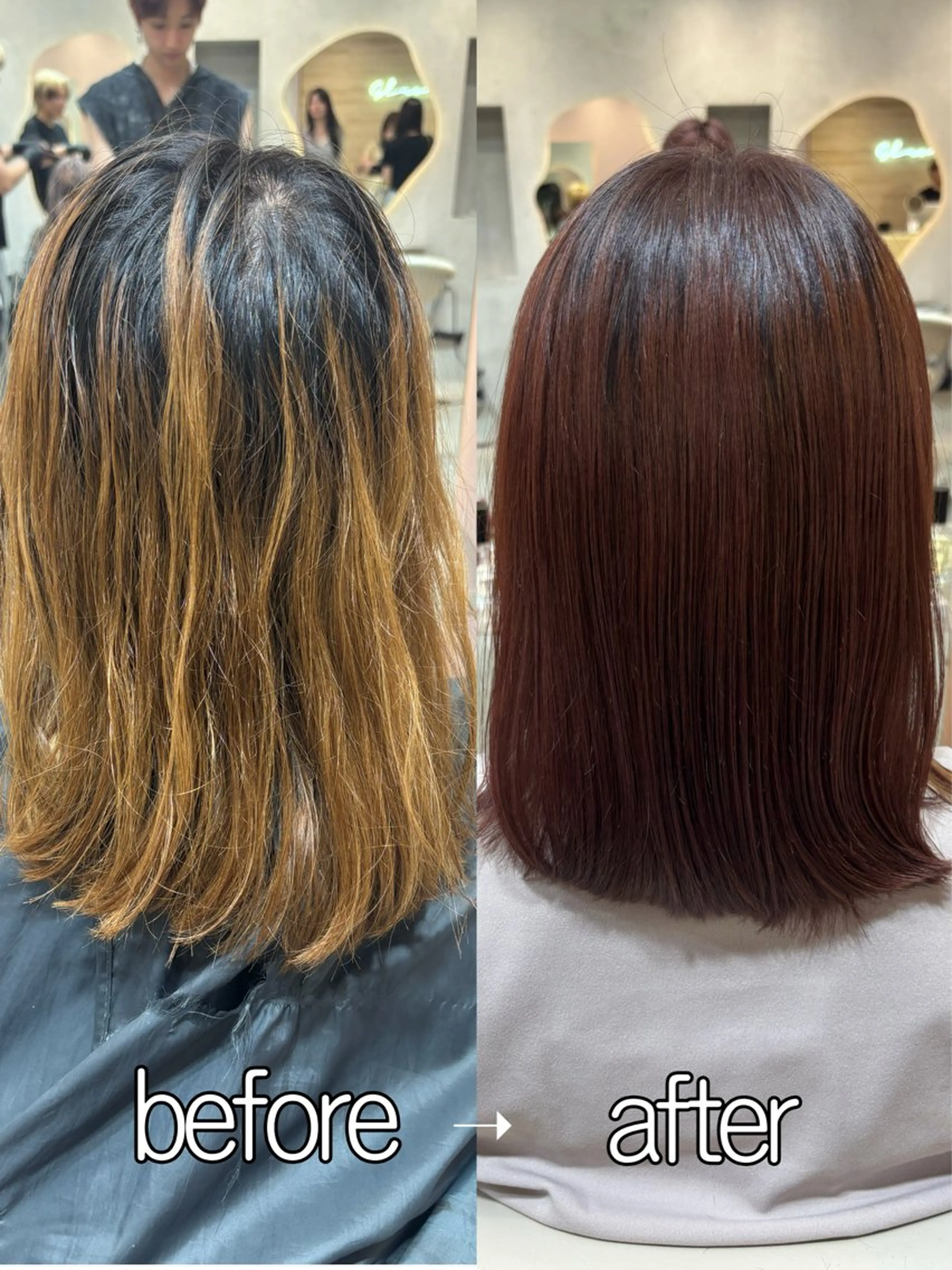 ミディアム カラー カット ヘアカラー 大宮/透明感カラー 🫧堀米 直生のヘアスタイル