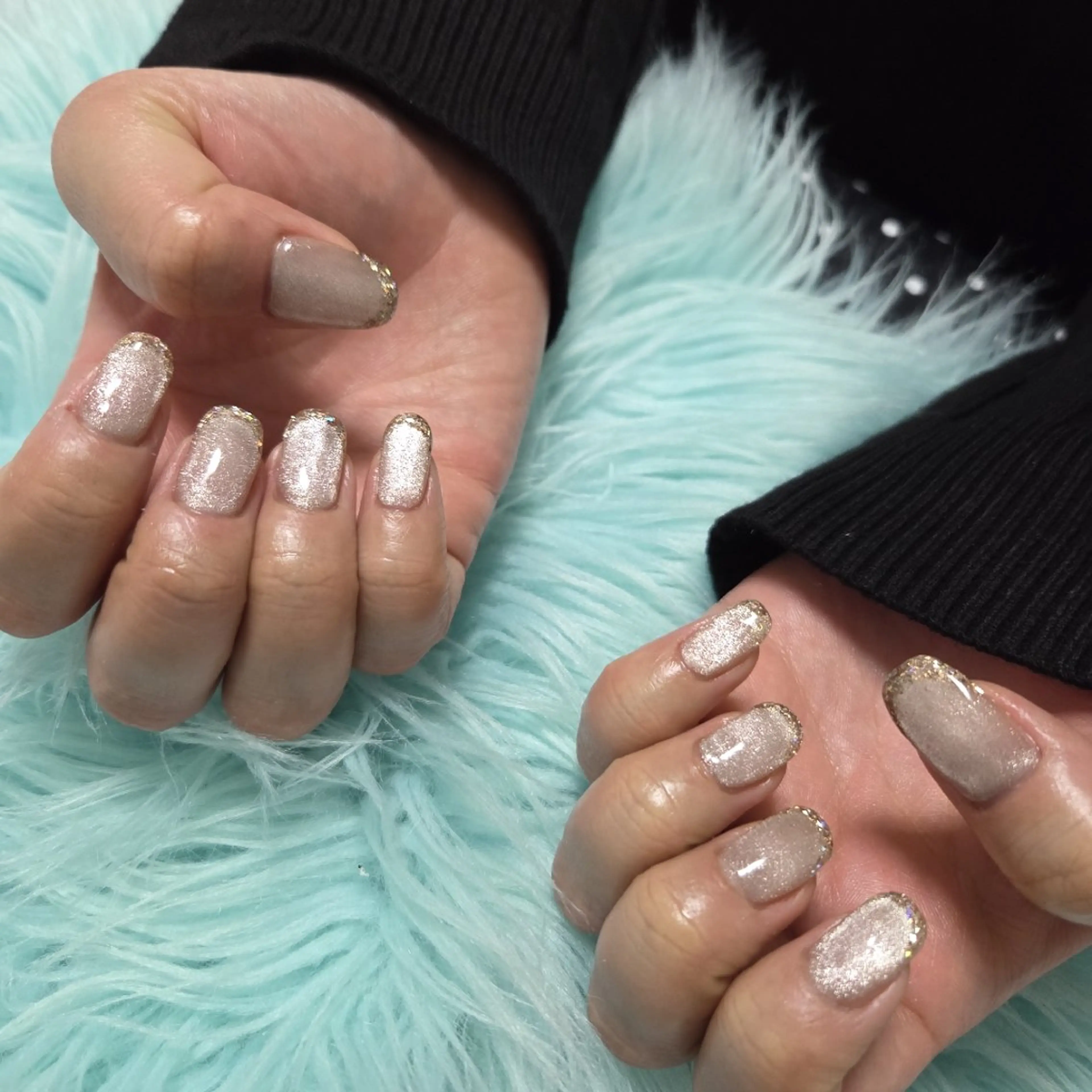 ネイル マグネットネイル ハンドネイル Thetis nailsのネイルデザイン