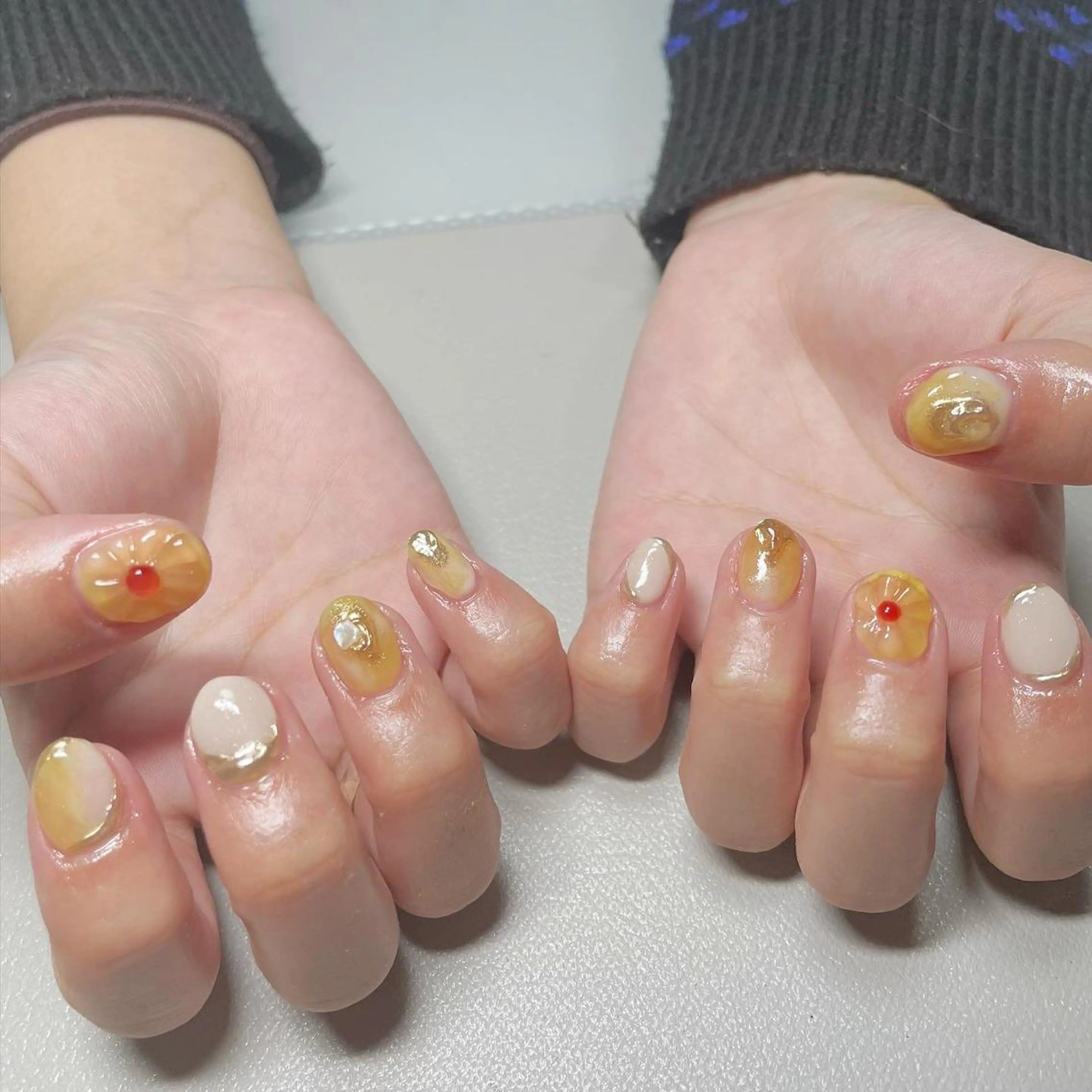 ネイル 加瀬 アンジェリーのネイルデザイン