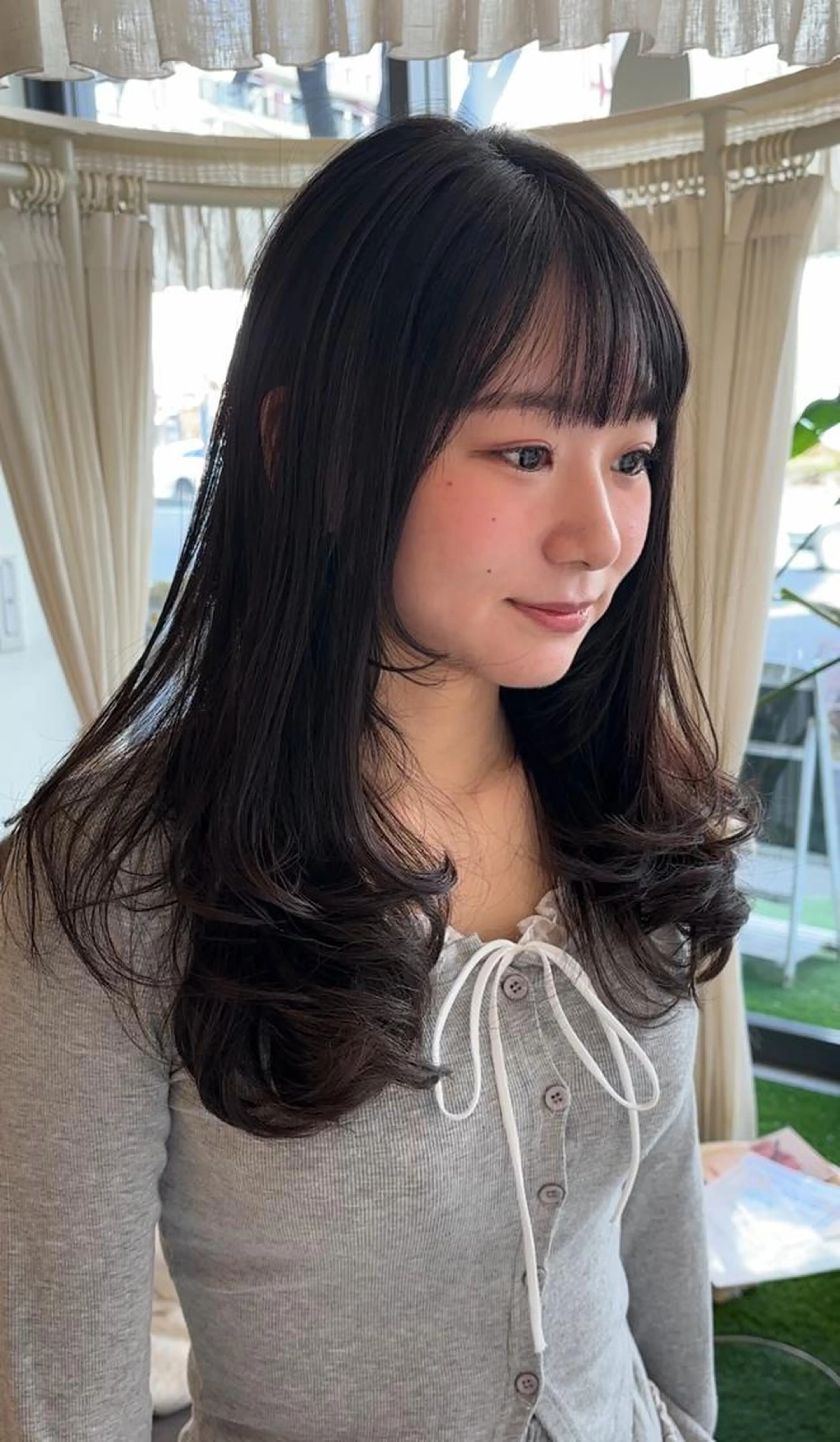 【minimo限定価格🩰】うる艶カラー🌈+3stepトリートメントの写真