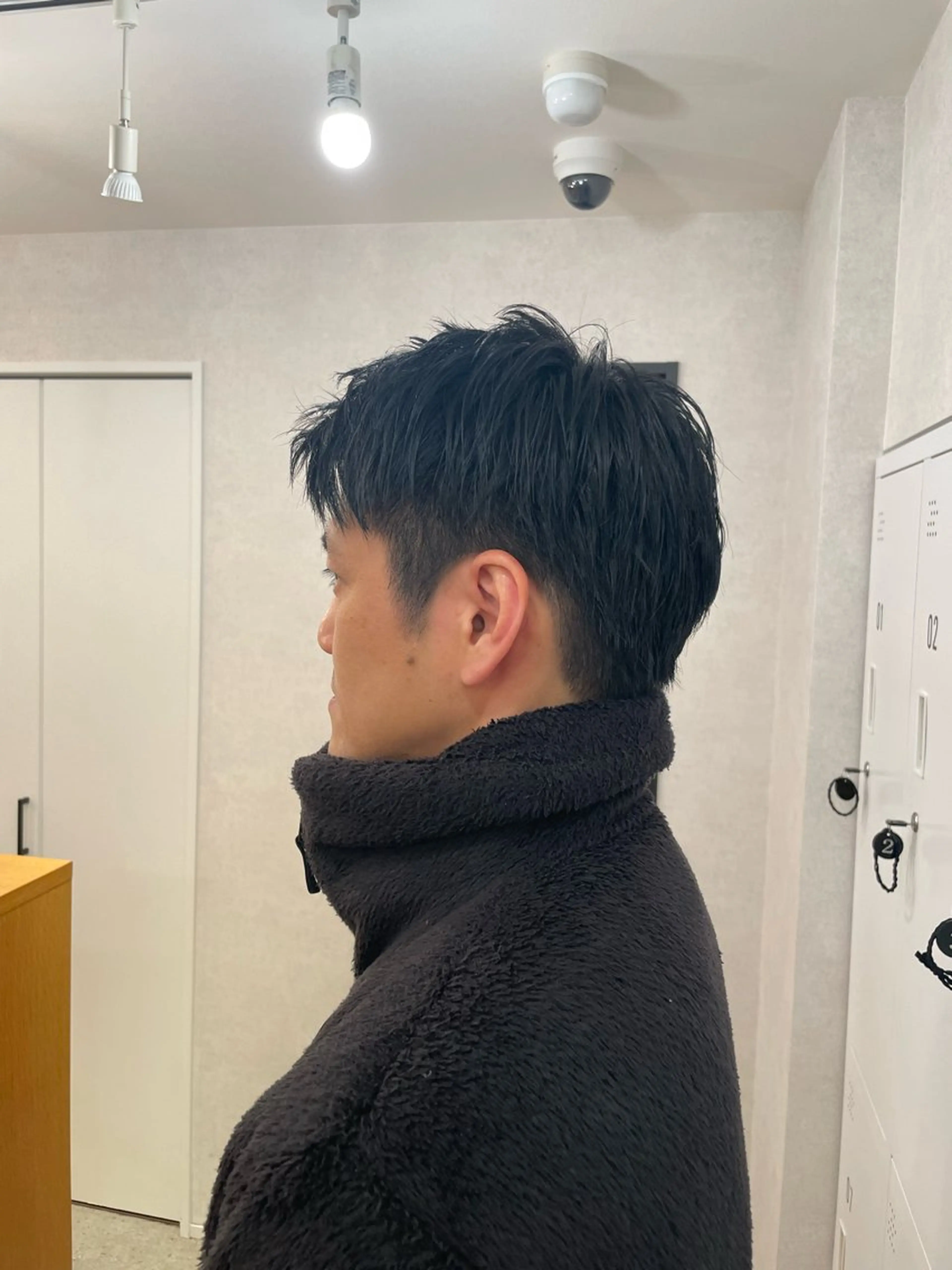 ショート メンズ 伸ばしかけ 植原 遥夏のヘアスタイル