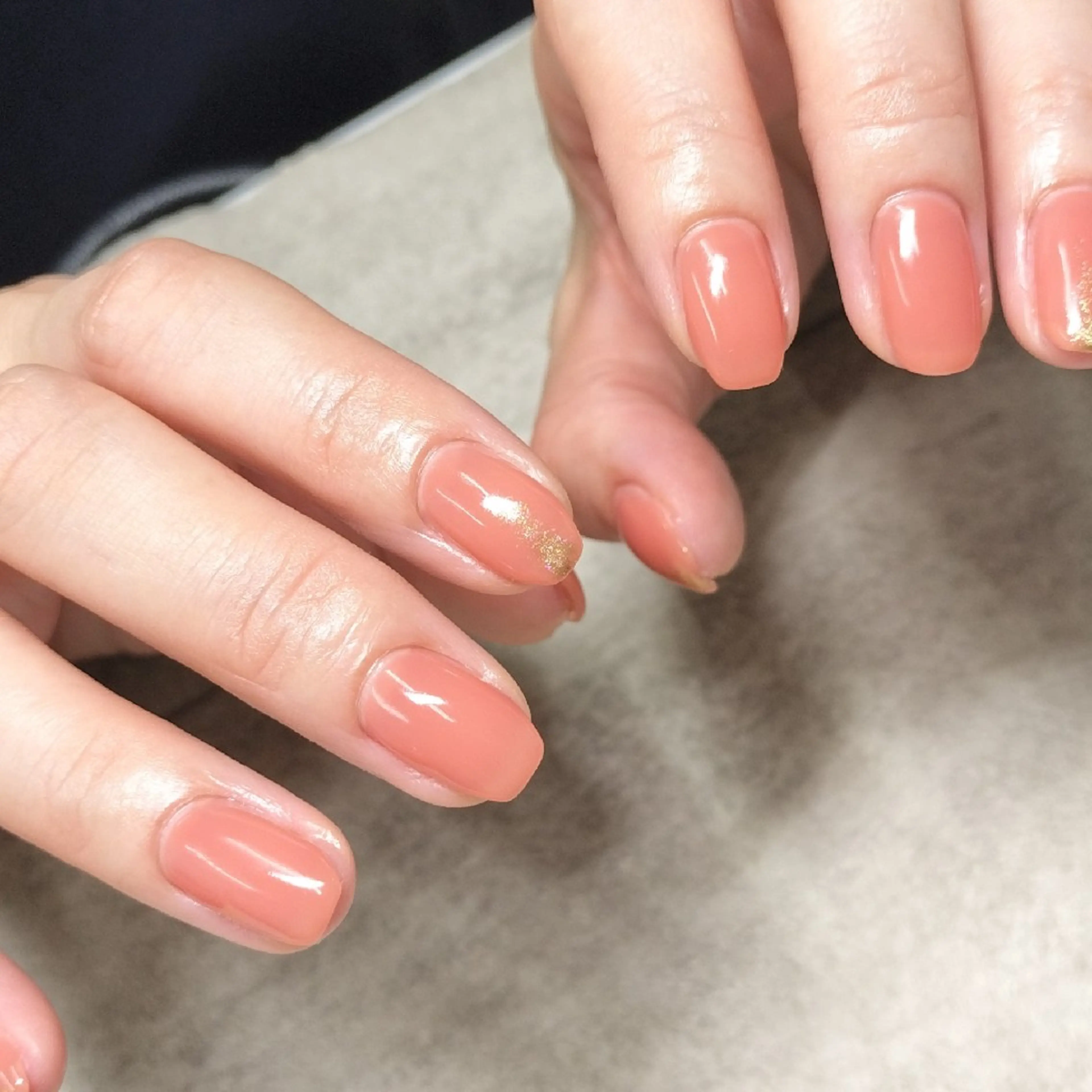 ネイル ピンク ハンドネイル She by M【シーバイエム】パラジェル/ニュアンスネイル所属・She by M. Ryoukaのネイルデザイン