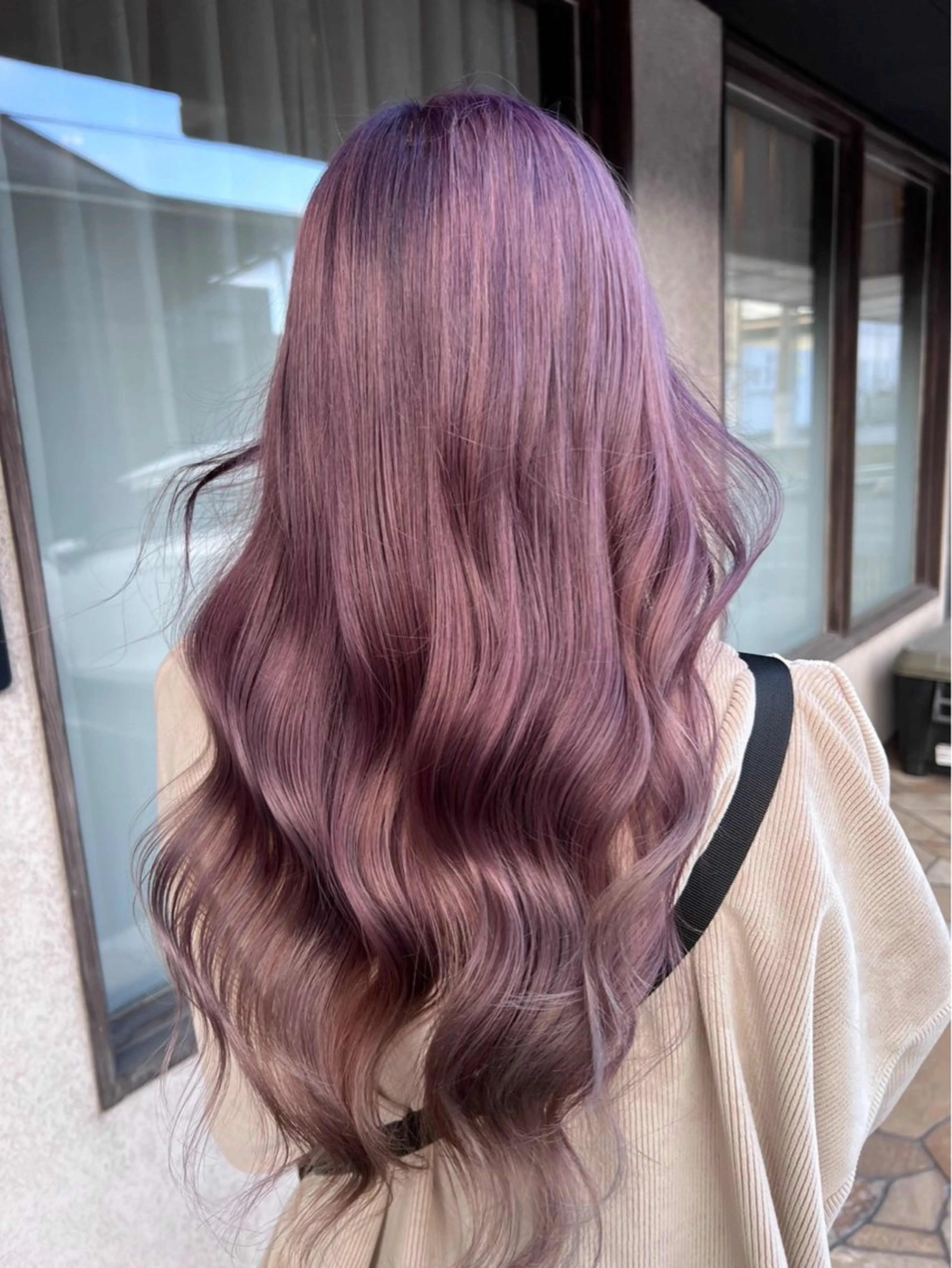 ロング カラー Lucia二刀流⚔️ 横野圭⚔️のヘアスタイル