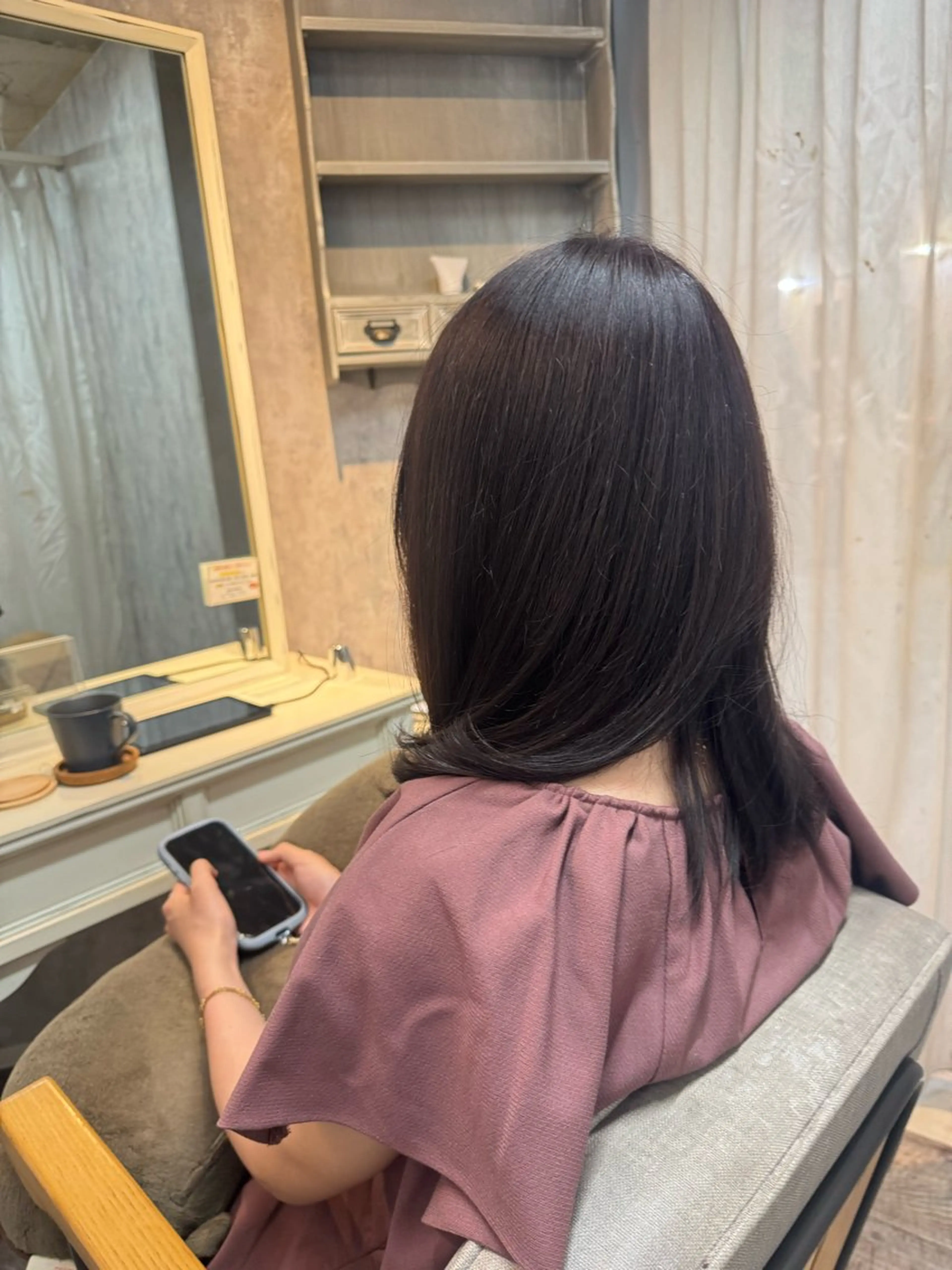 カラー カラーモデル募集中 🎨三ッ峰悠貴のヘアスタイル