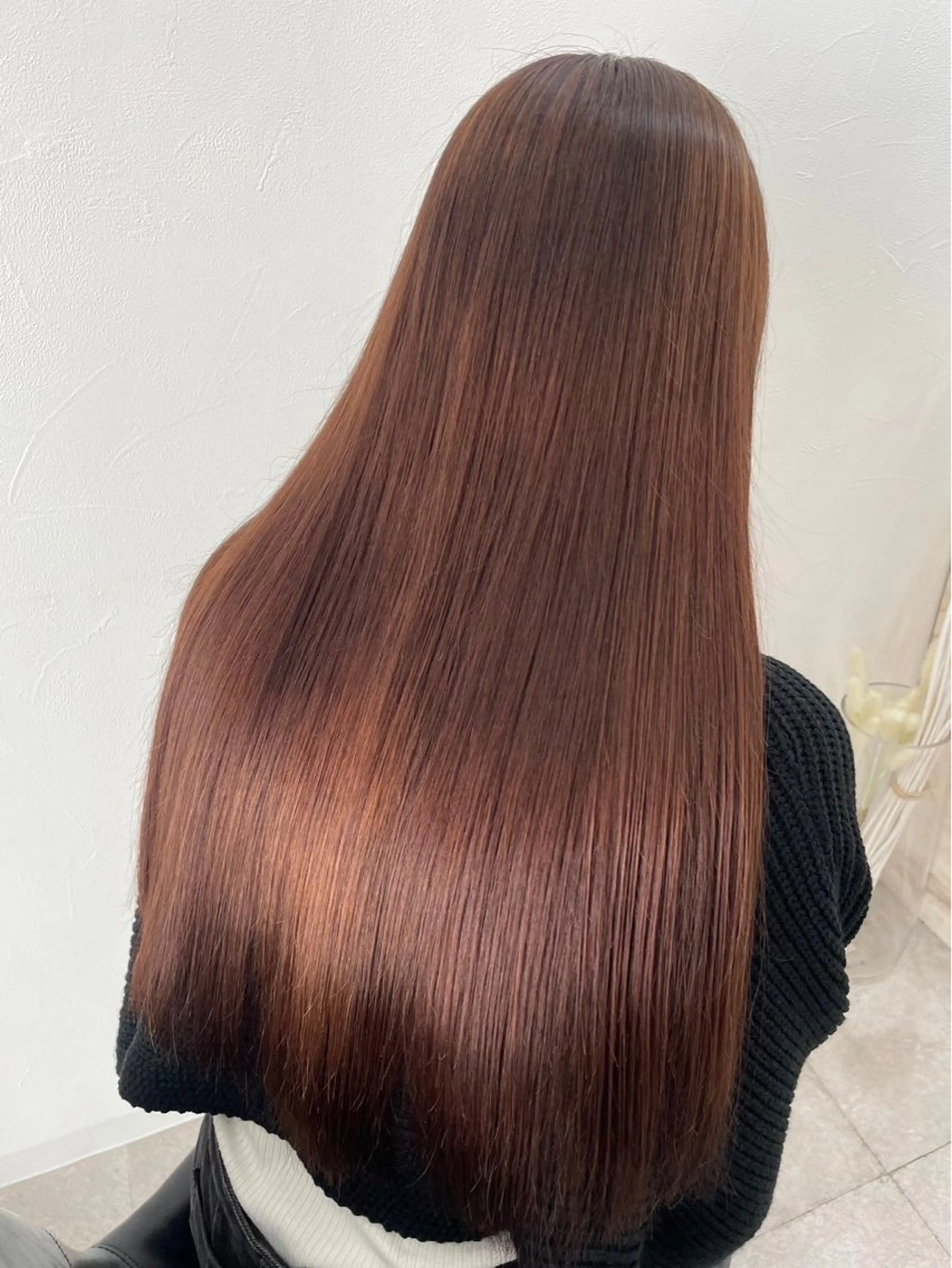 カラー 🎀sakura🎀 艶髪/韓国/ワンホンのヘアスタイル
