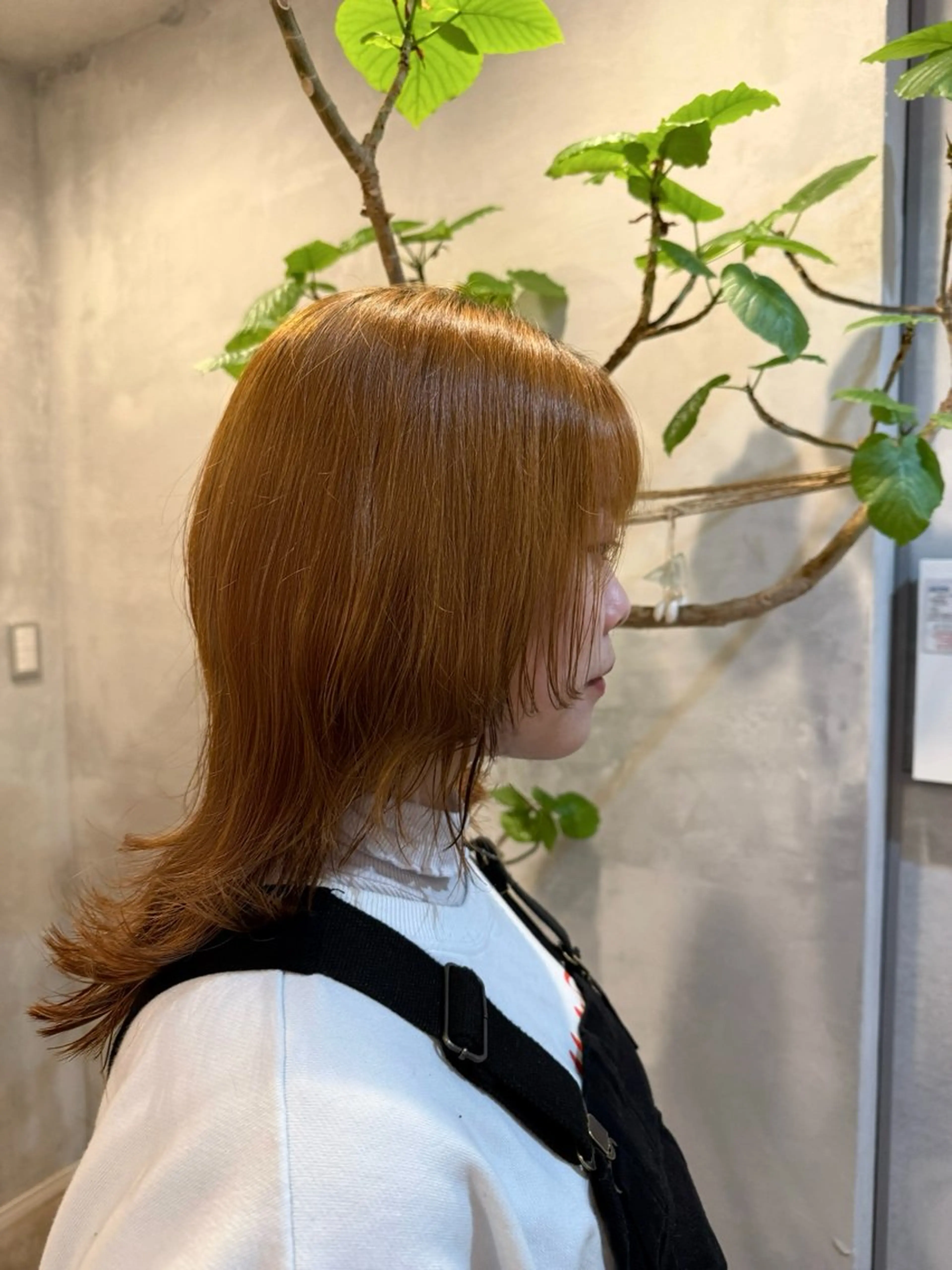 ミディアム レイヤーカット ウルフカット 木村 心海☆明石のヘアスタイル