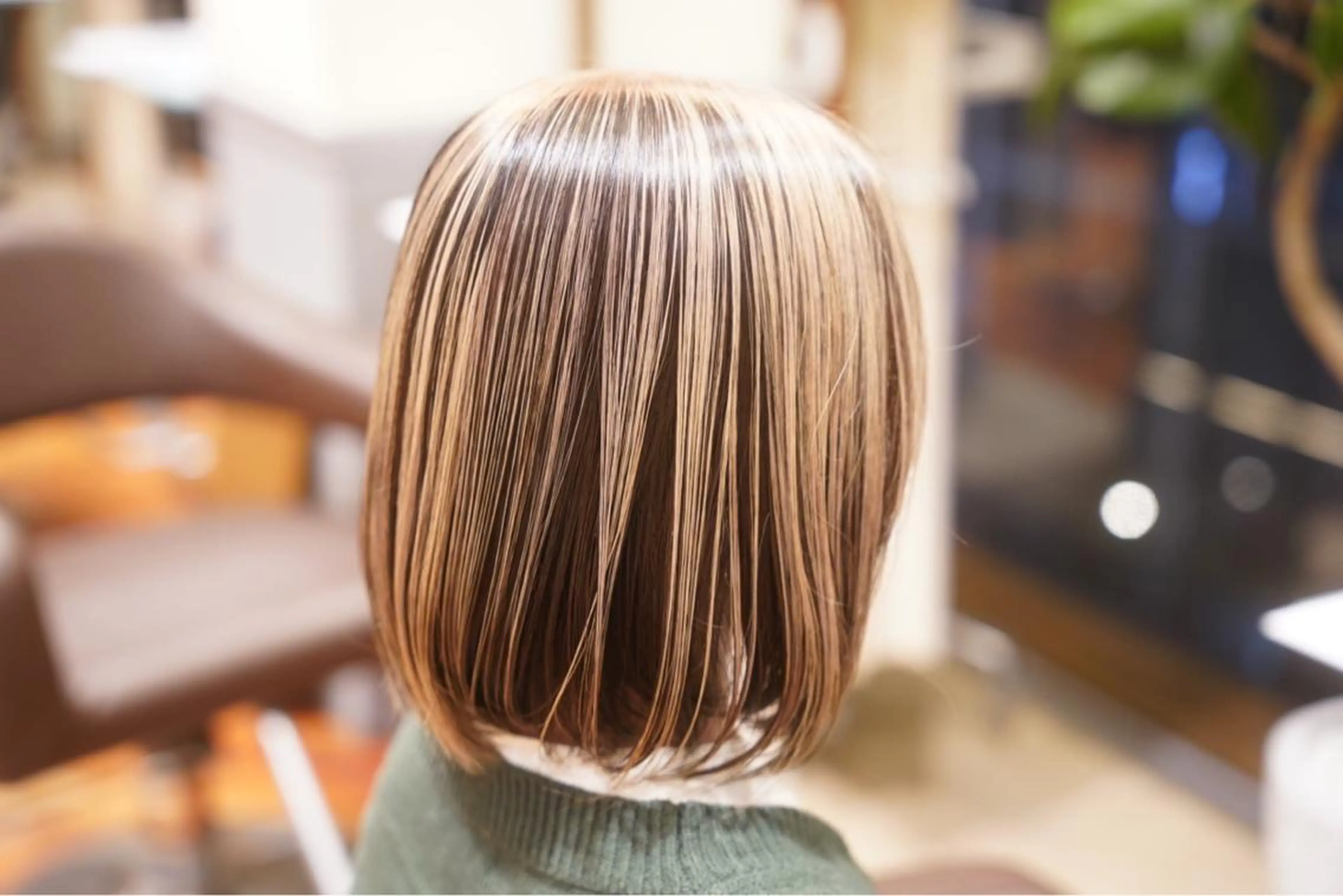 ミディアム Granmash所属・カットモデル ヨネダのヘアスタイル