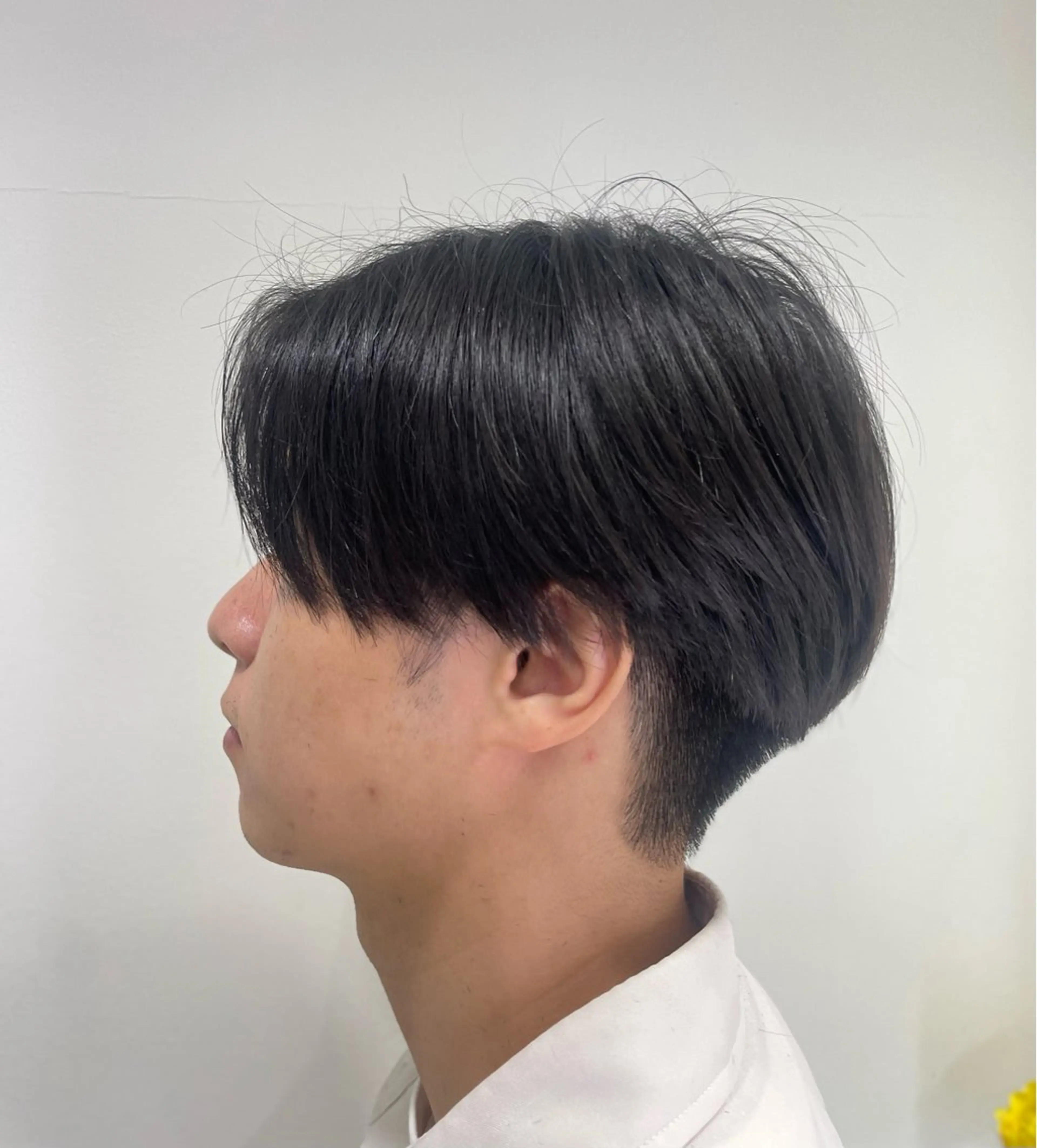 メンズ カット 縮毛矯正 トリートメント 透明感カラー/ 髪質改善/サクラ🌸のヘアスタイル