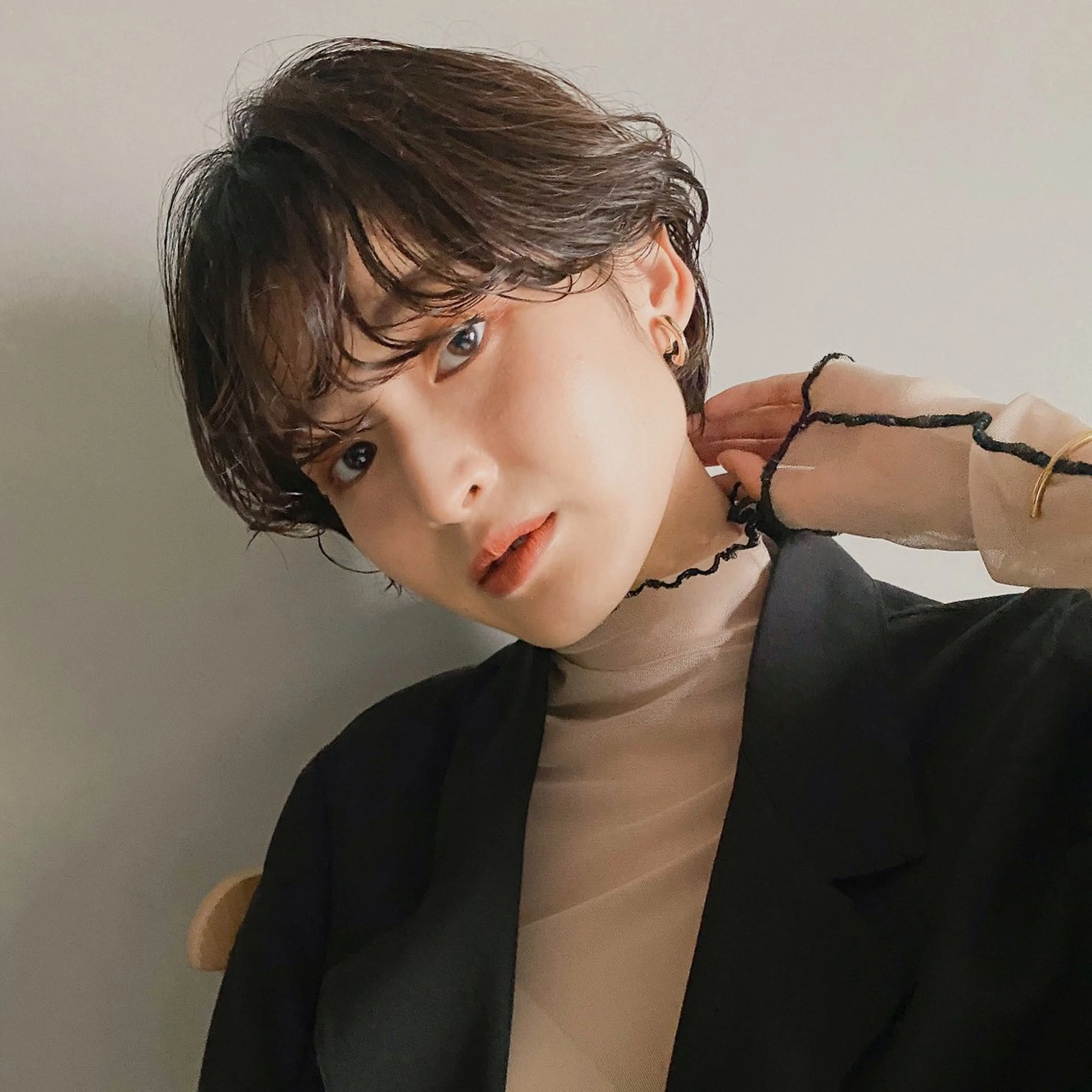 ショート 💈メンズパーマ: 似合わせ=こーし💈のヘアスタイル