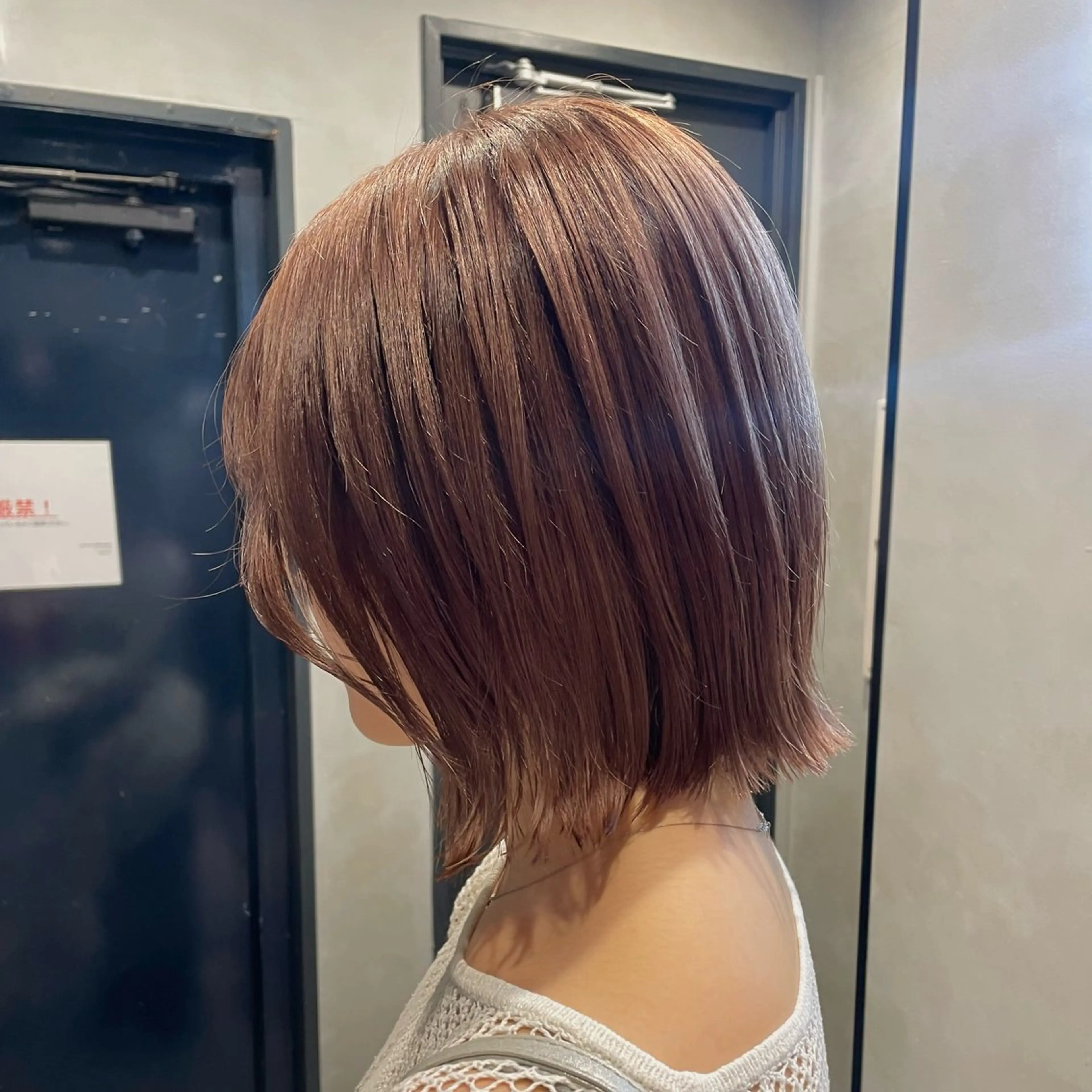 ショート カラー カット ヘアカラー ヘッドスパ ヘアセット 暖色カラー ❤️‍🔥REIRIのヘアスタイル