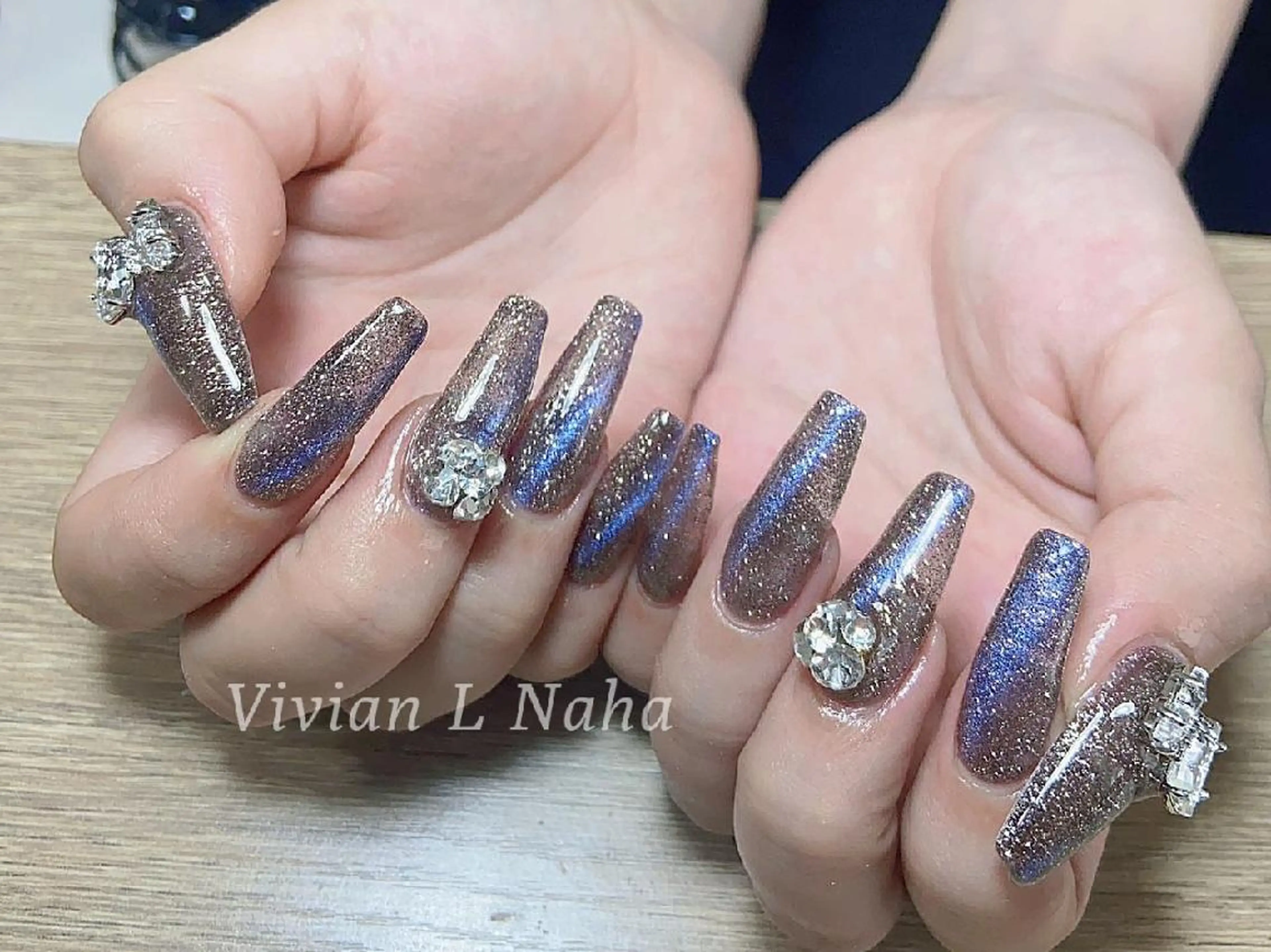ネイル ハンドネイル Vivian L NahaCecileのネイルデザイン
