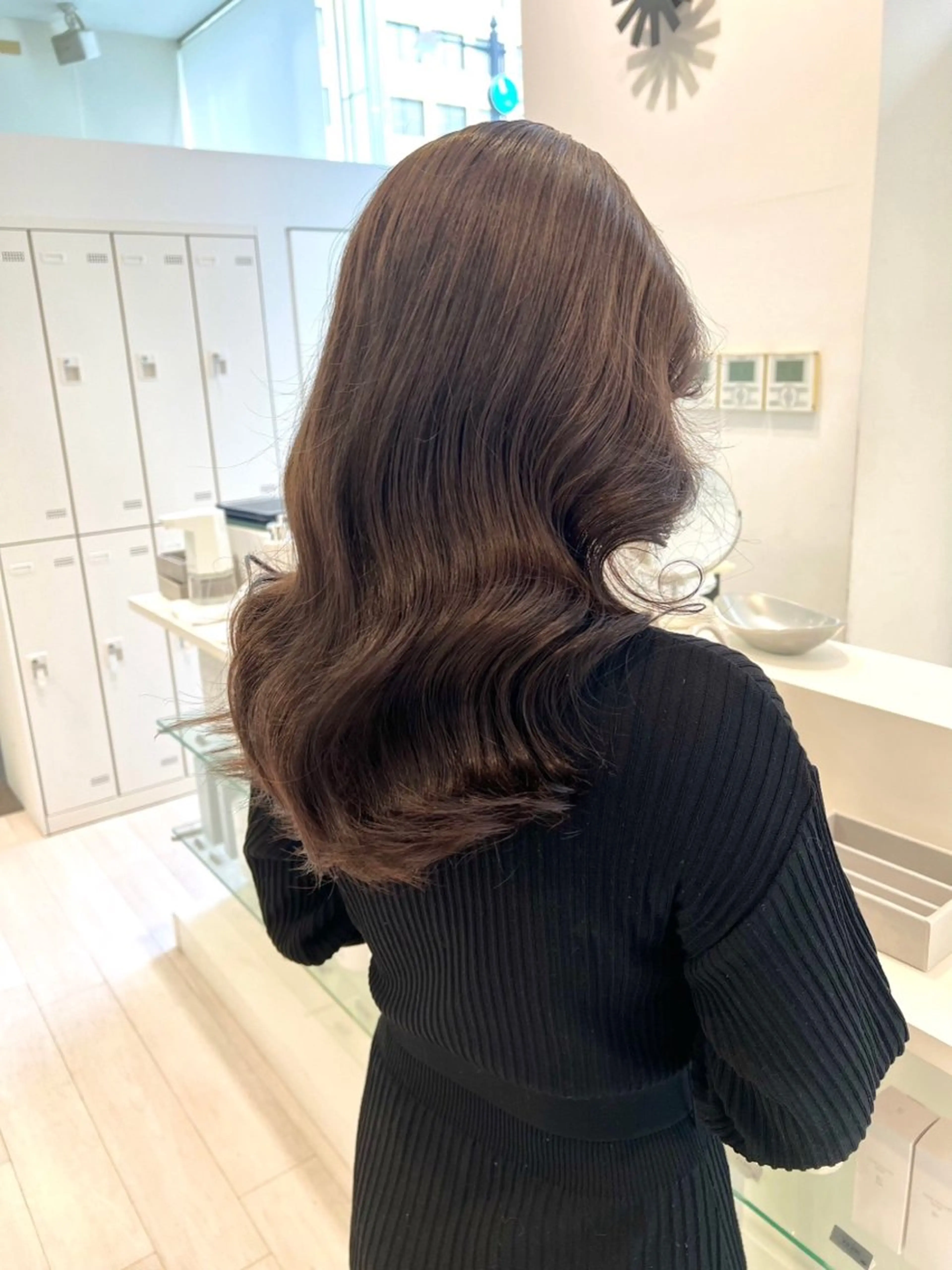 ロング ParveMix 佐々木梨紗🤍のヘアスタイル