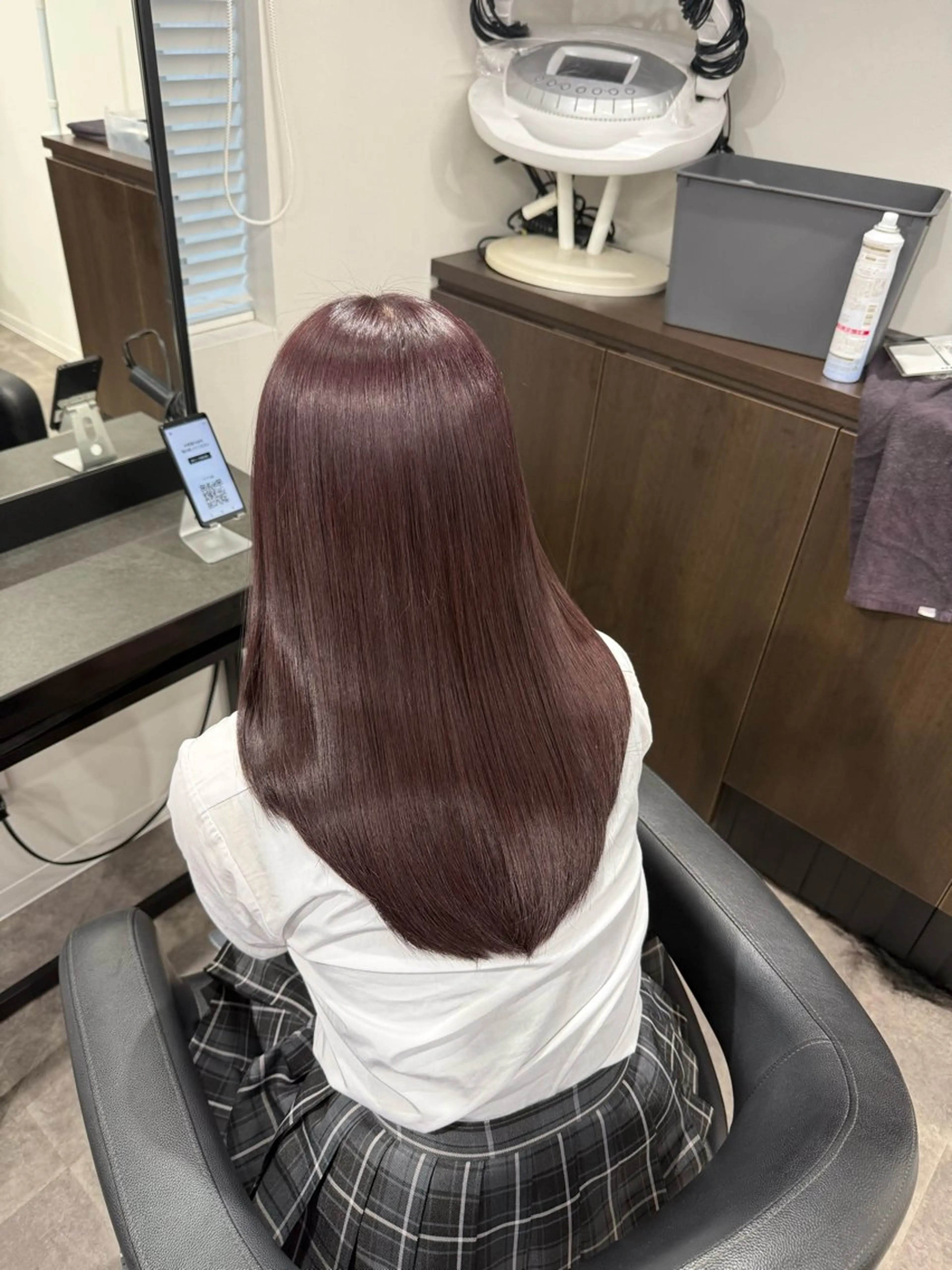 ロング カラー ヘアアレンジ 💗暖色特化ピンク/ 赤髪💗HARUNAのヘアスタイル