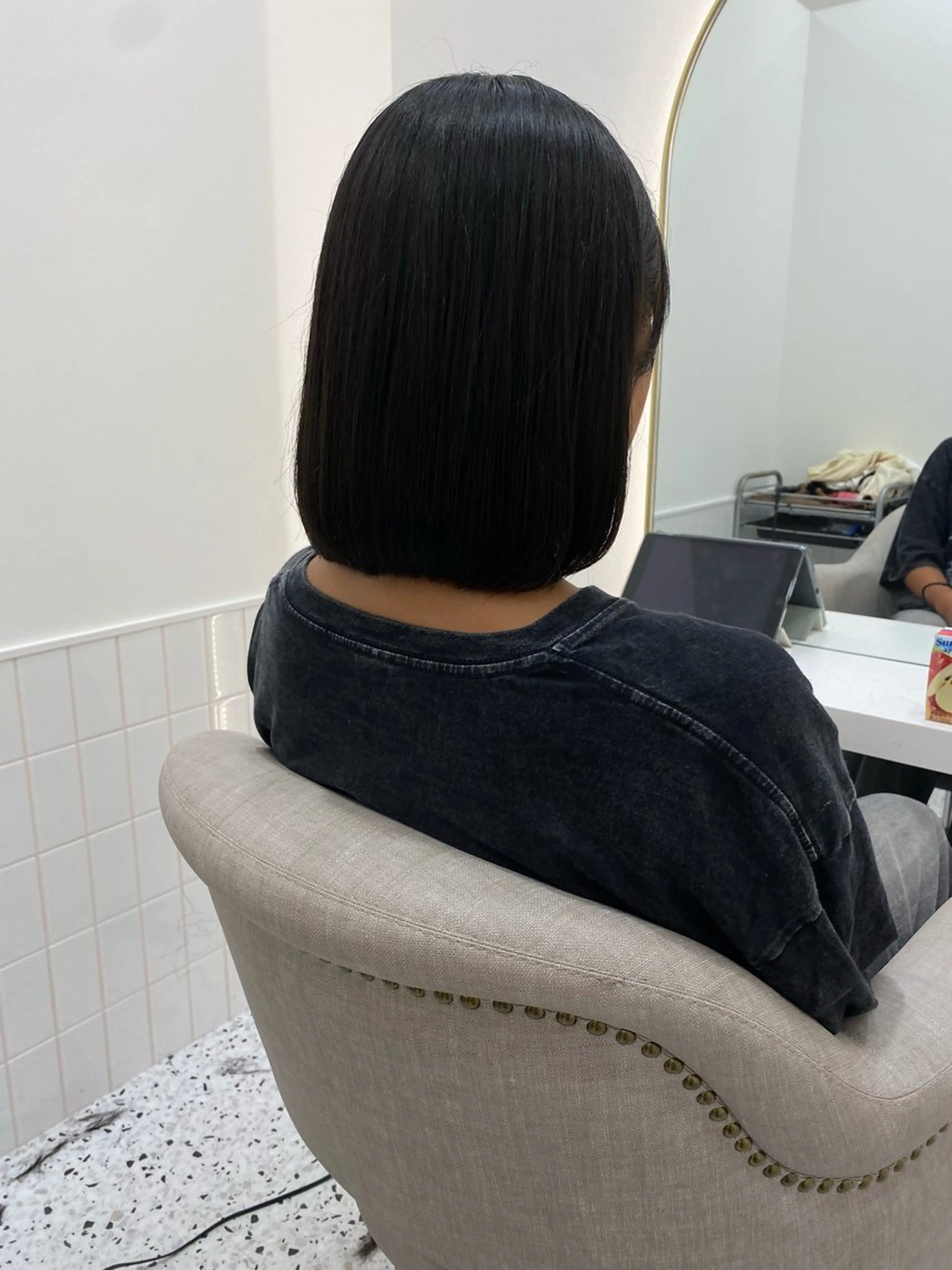 ショート ボブ 新田 妃那のヘアスタイル