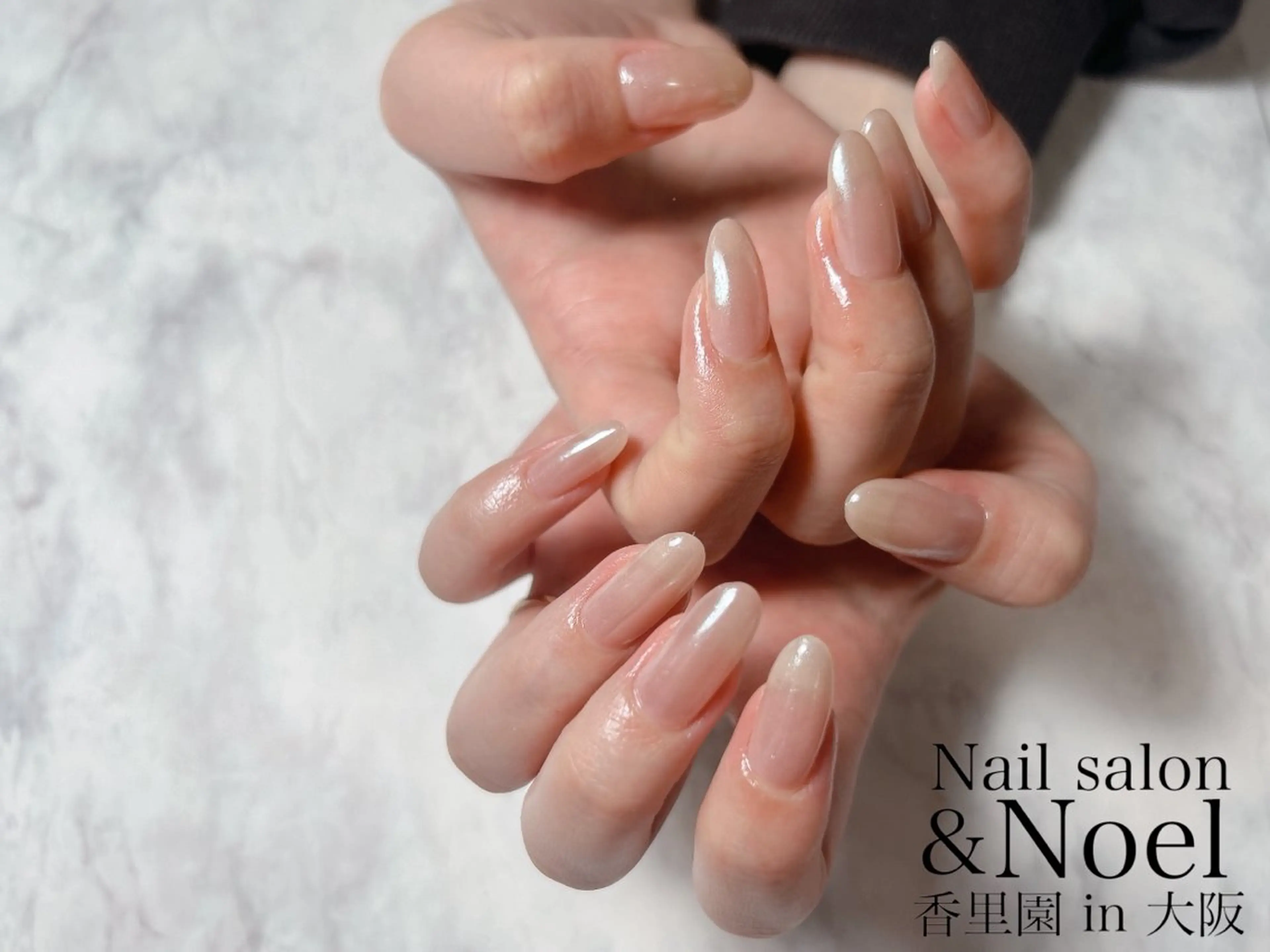ネイル ハンドネイル Nailsalon  &Noel所属・もも 🍑のネイルデザイン