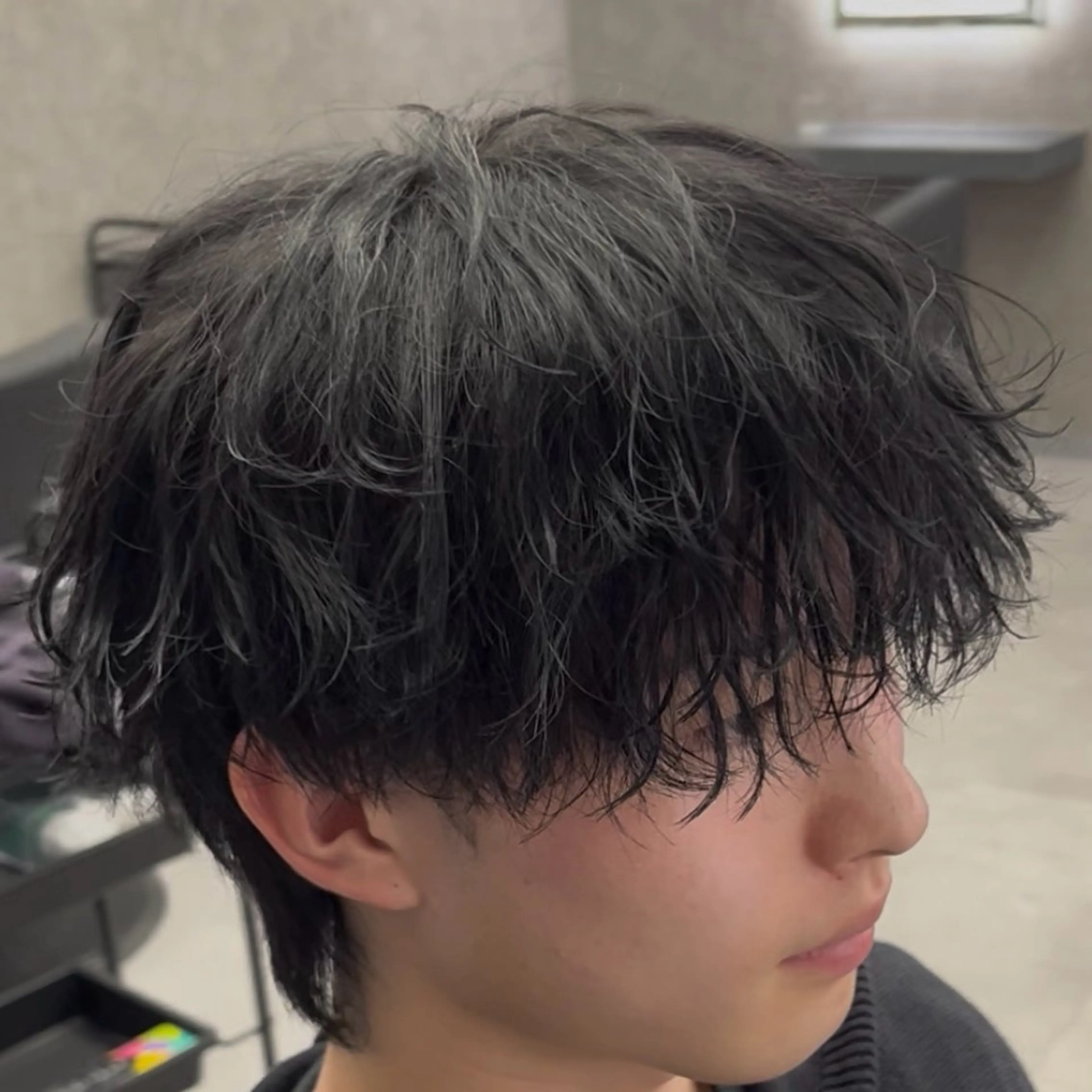 ショート ヘアアレンジ メンズ マッシュ メンズウルフカット ショートヘア ウルフカット カット 札幌メンズ特化/ RIKUのヘアスタイル