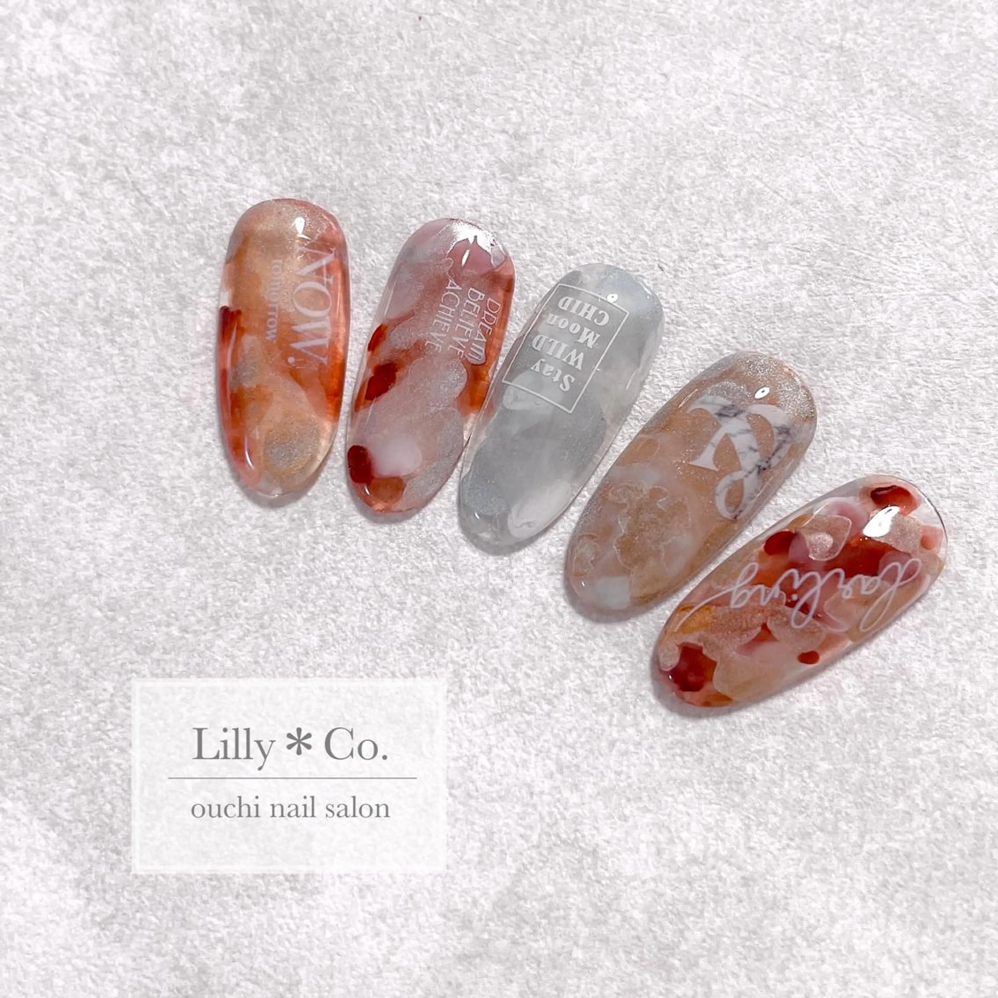 ネイル ハンドネイル ハンドケア Lilly Co.のネイルデザイン