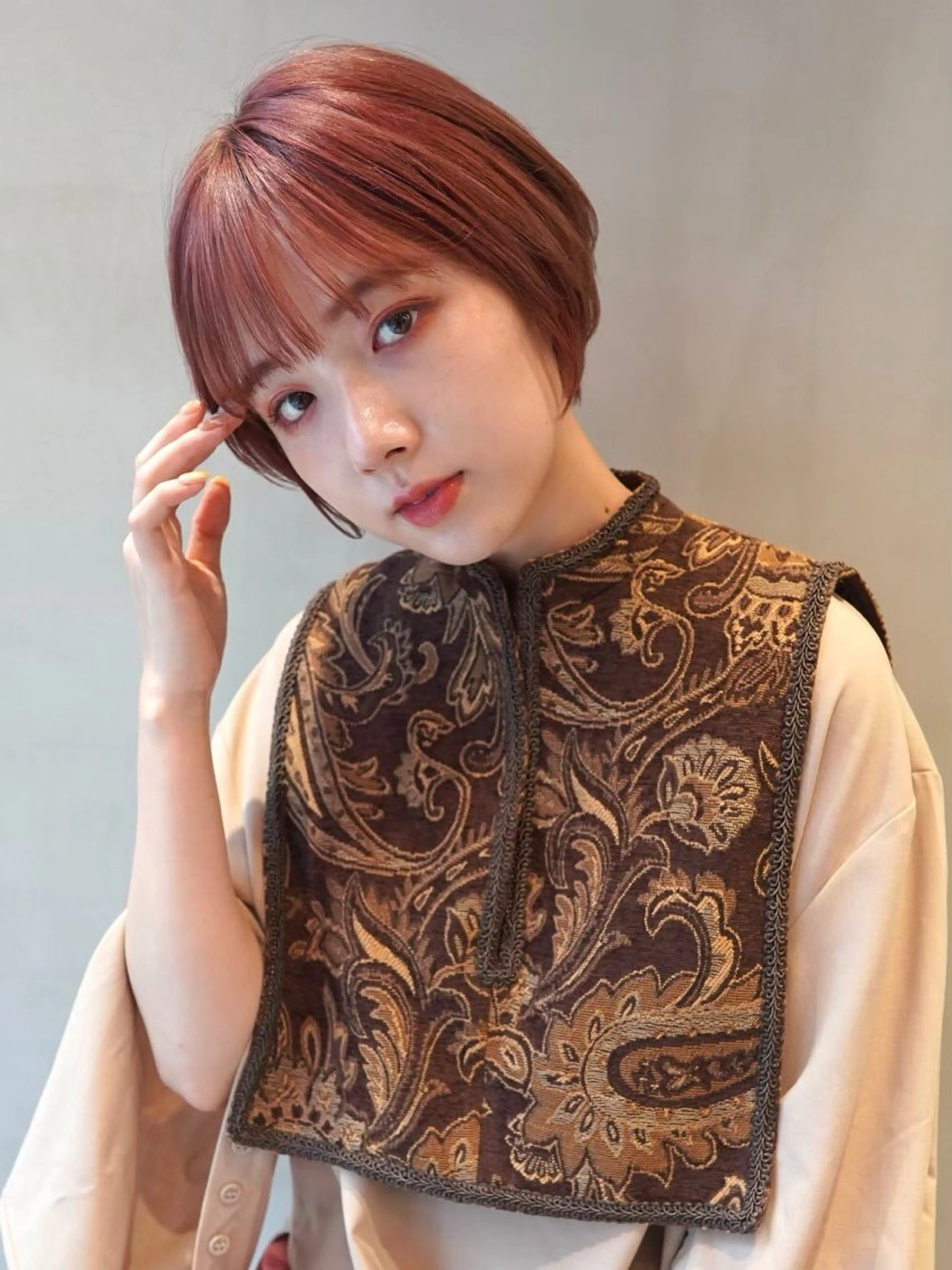 ショート カット 🌷ショート/縮毛 矯正/ さくら🌷のヘアスタイル