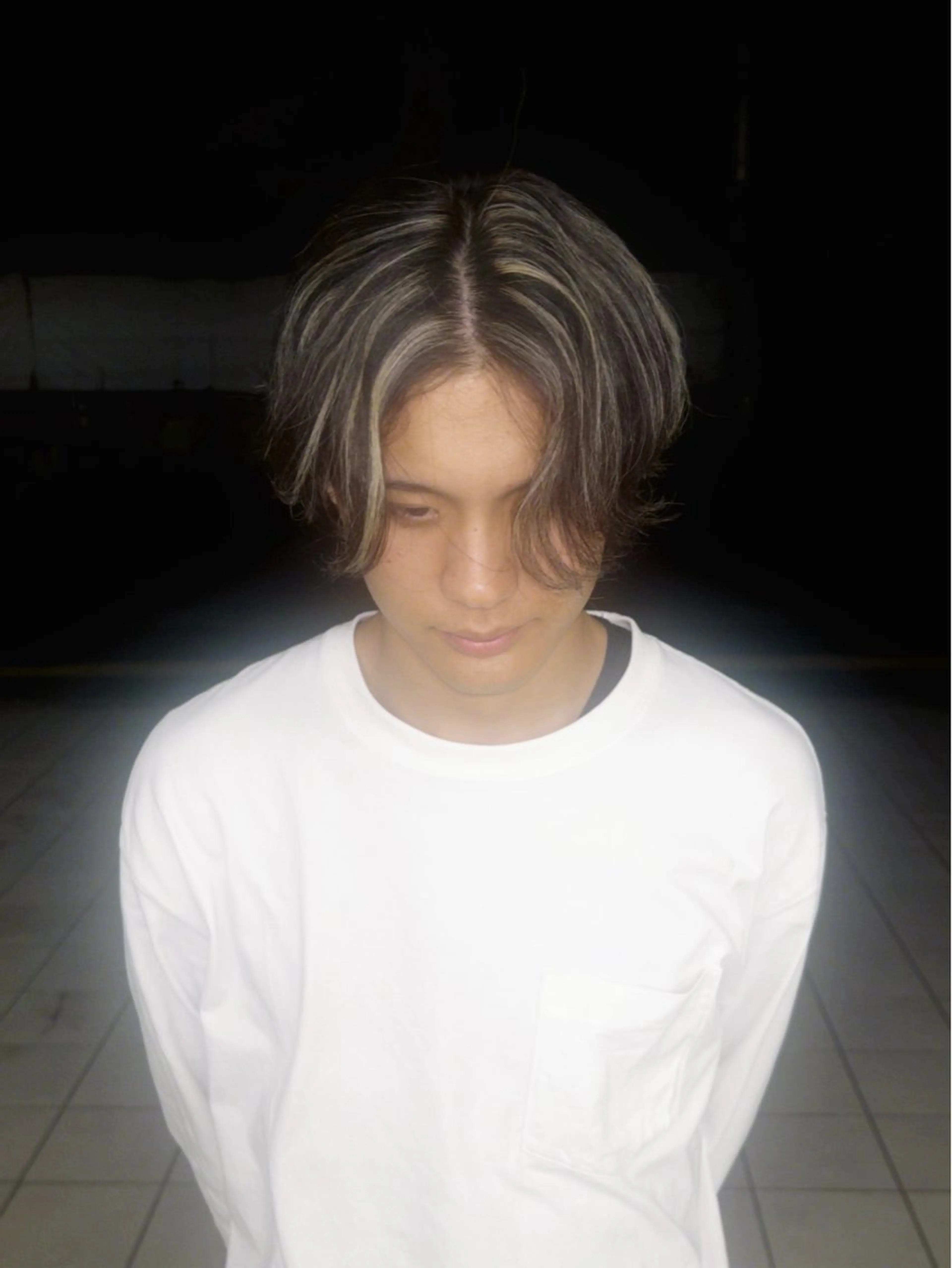 メンズ ヘアカラー レイヤーカット/ボブ 🪐花木 香菜のヘアスタイル