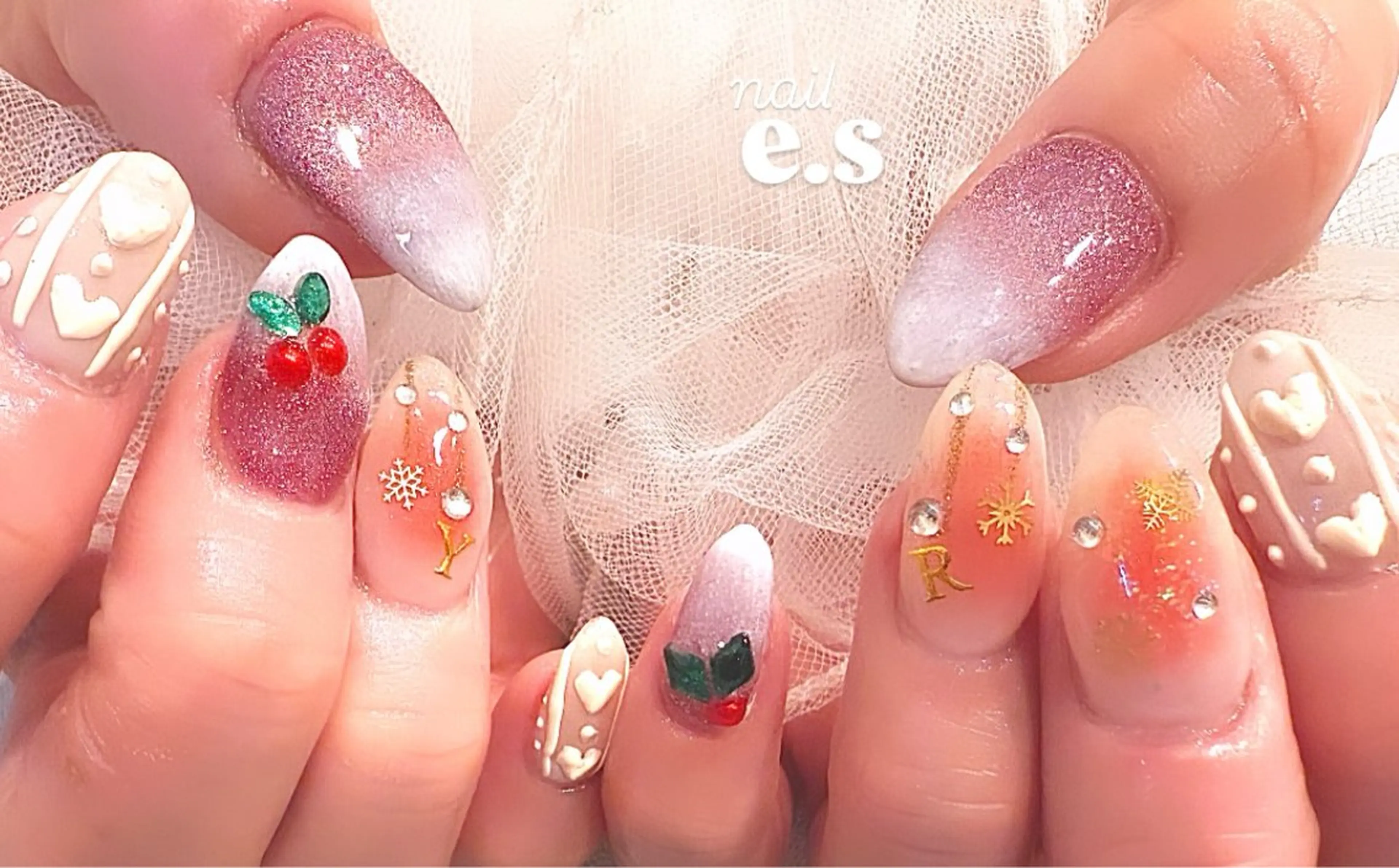ネイル ハンドネイル nail e.sのネイルデザイン
