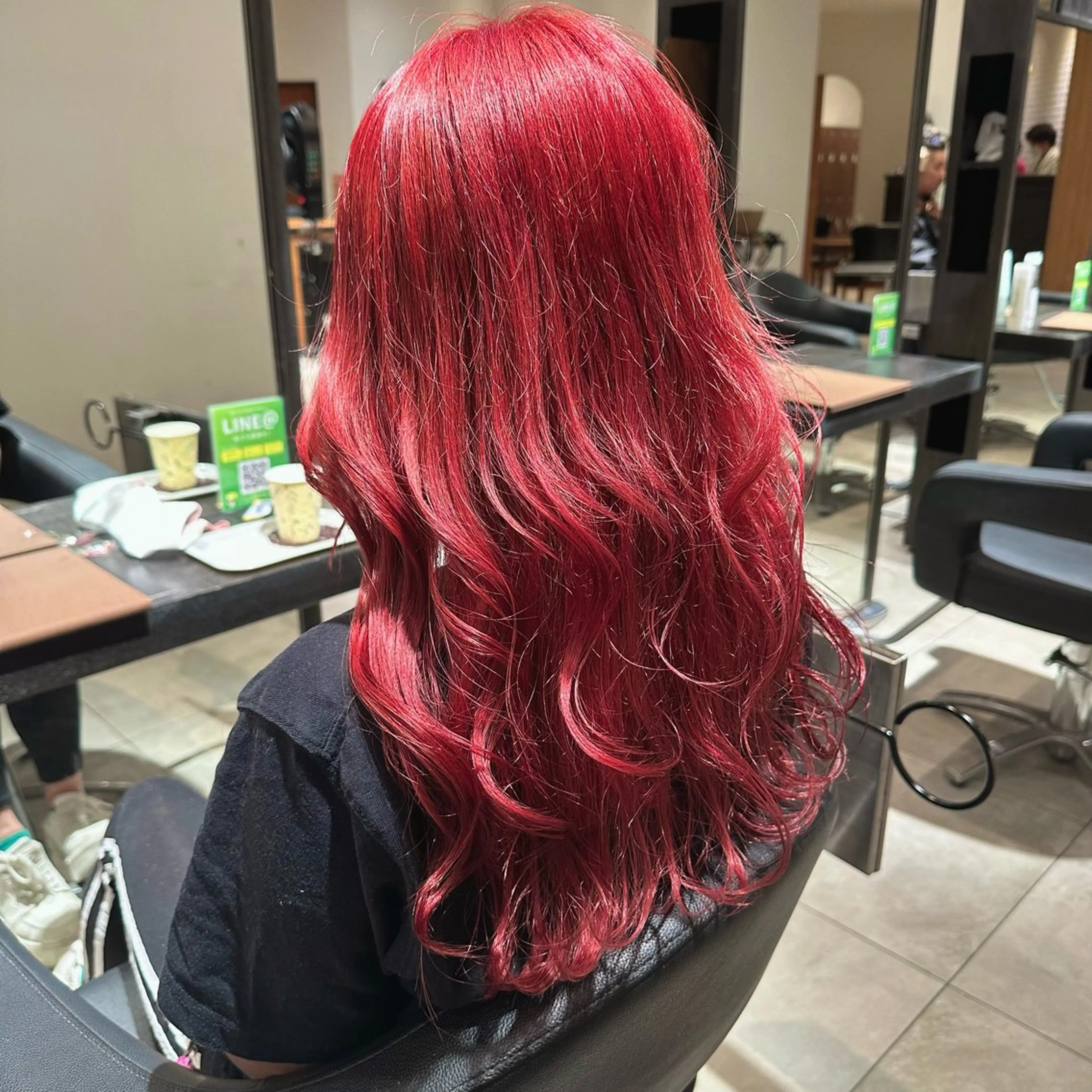 ロング カラー カット ヘアカラー 🫧Lee十三🫧 濱平ももかのヘアスタイル