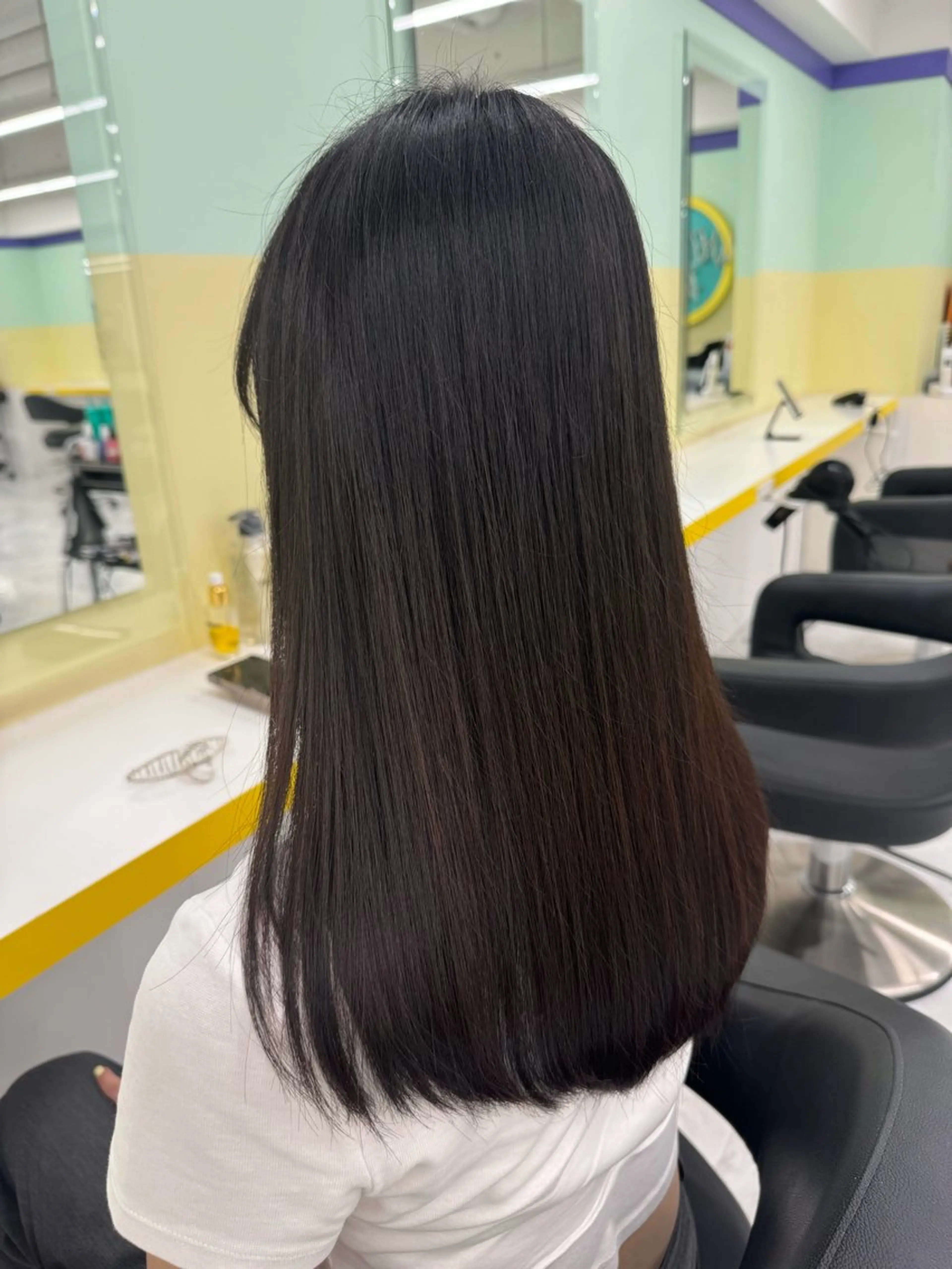 ロング カラー ヘアカラー トリートメント ヘッドスパ ヘアセット 🤍透明感トレンド 🤍上品ヘア🤍のヘアスタイル