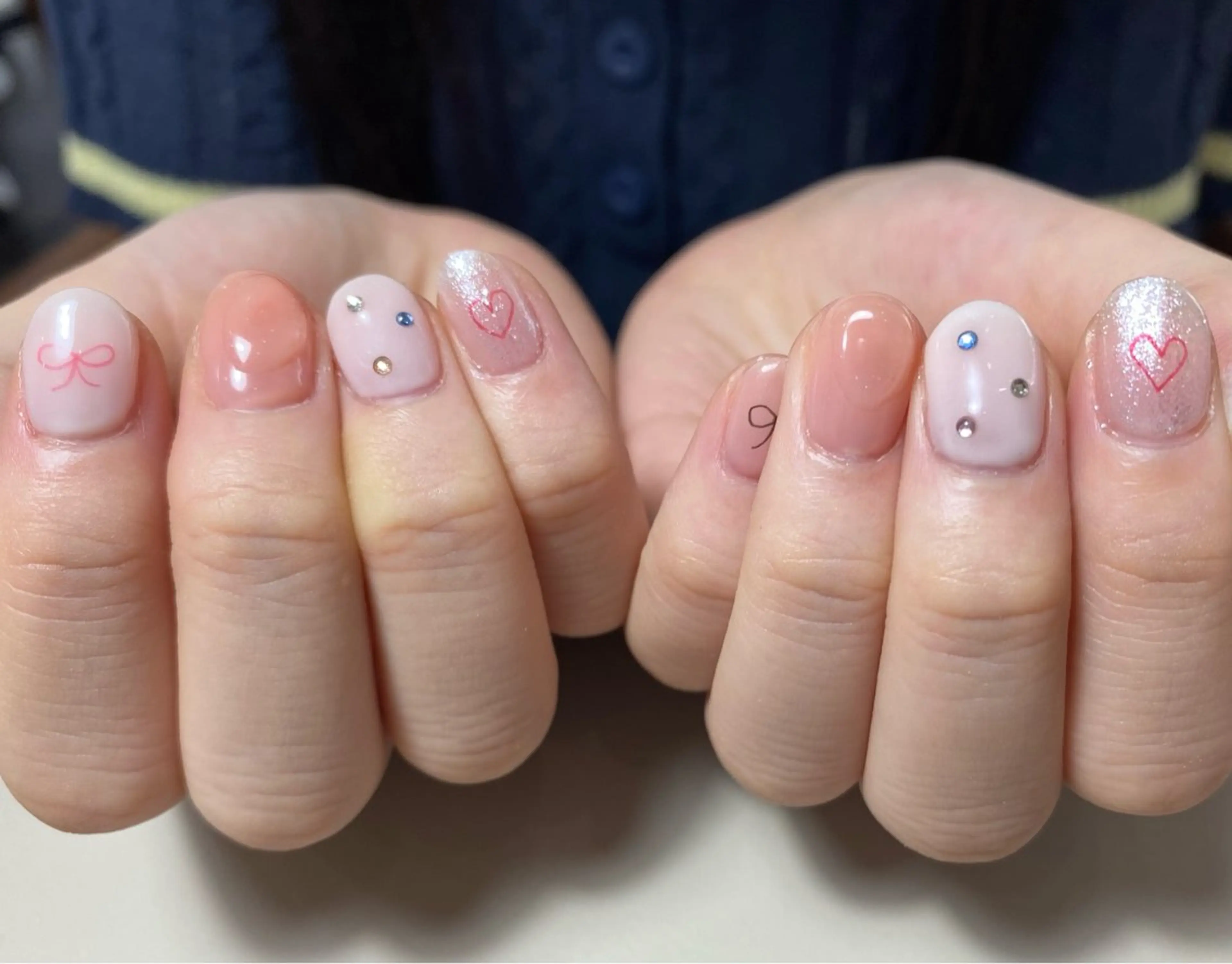 ネイル シンプルネイル Yarm As Etel　。のネイルデザイン