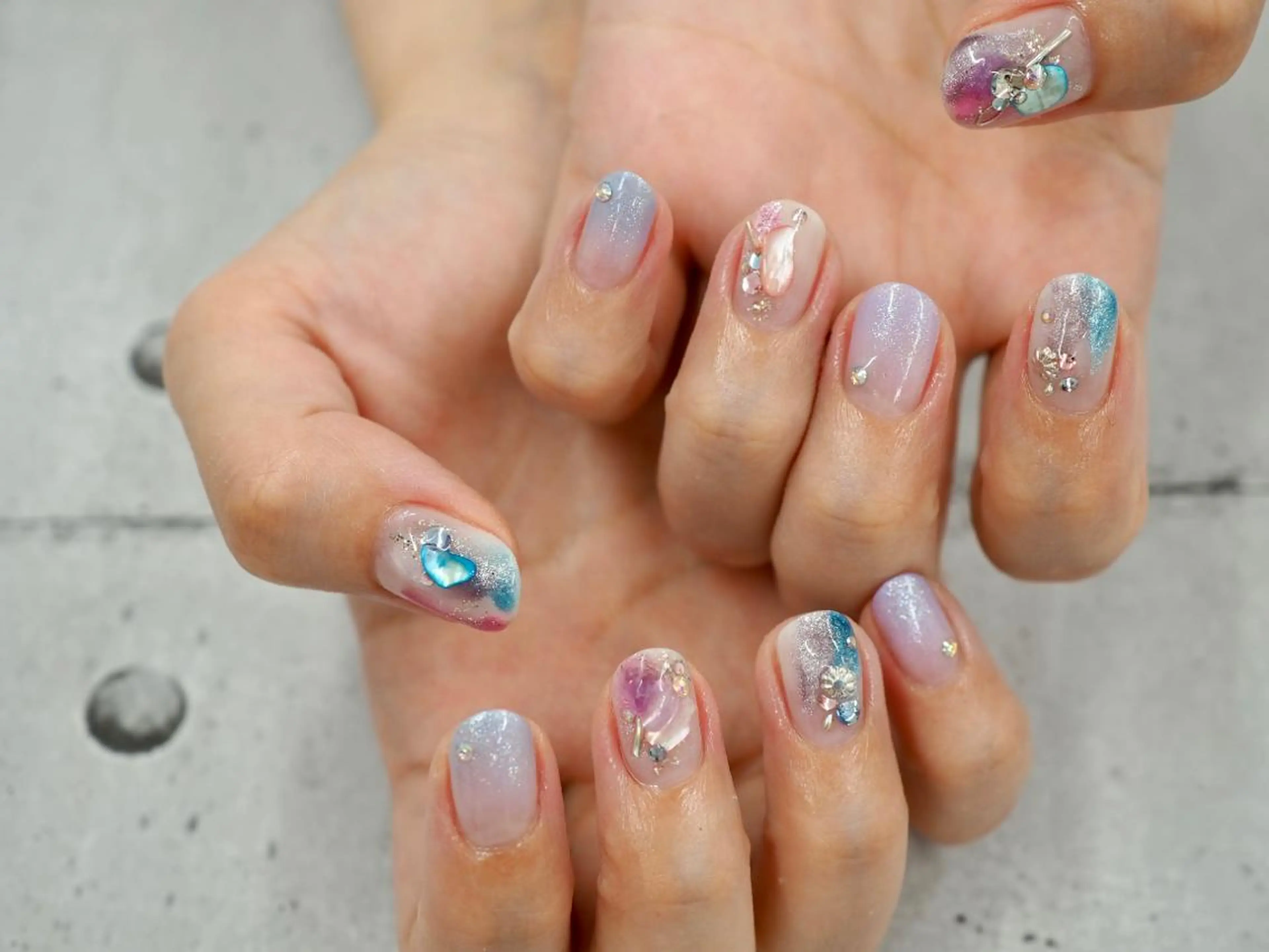 ネイル アートネイル ハンドネイル Glück...所属・kohashi miwaのネイルデザイン