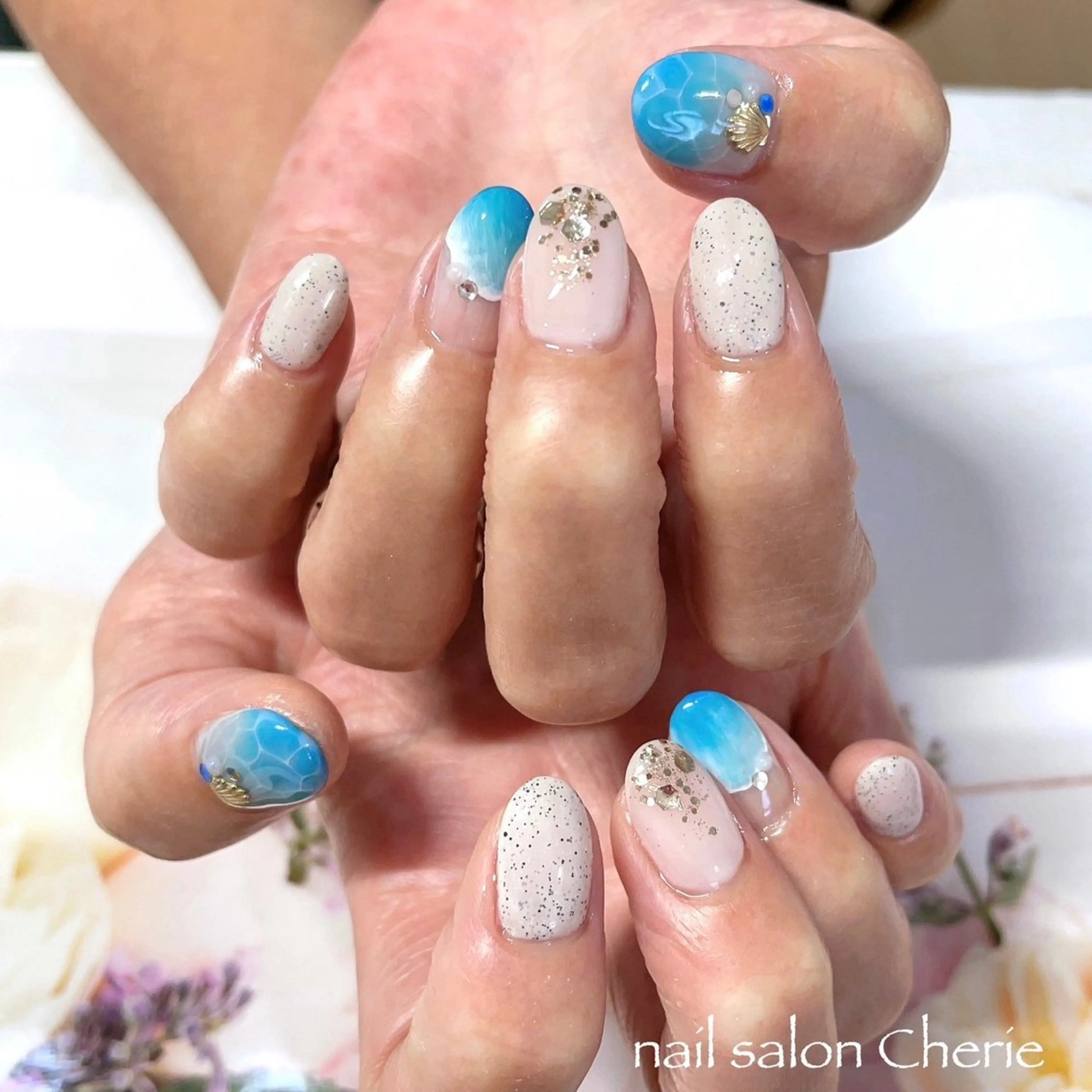 ネイル ハンドネイル nail salon Cherie ネイルサロン シェリー所属・nail salon Cherieのネイルデザイン