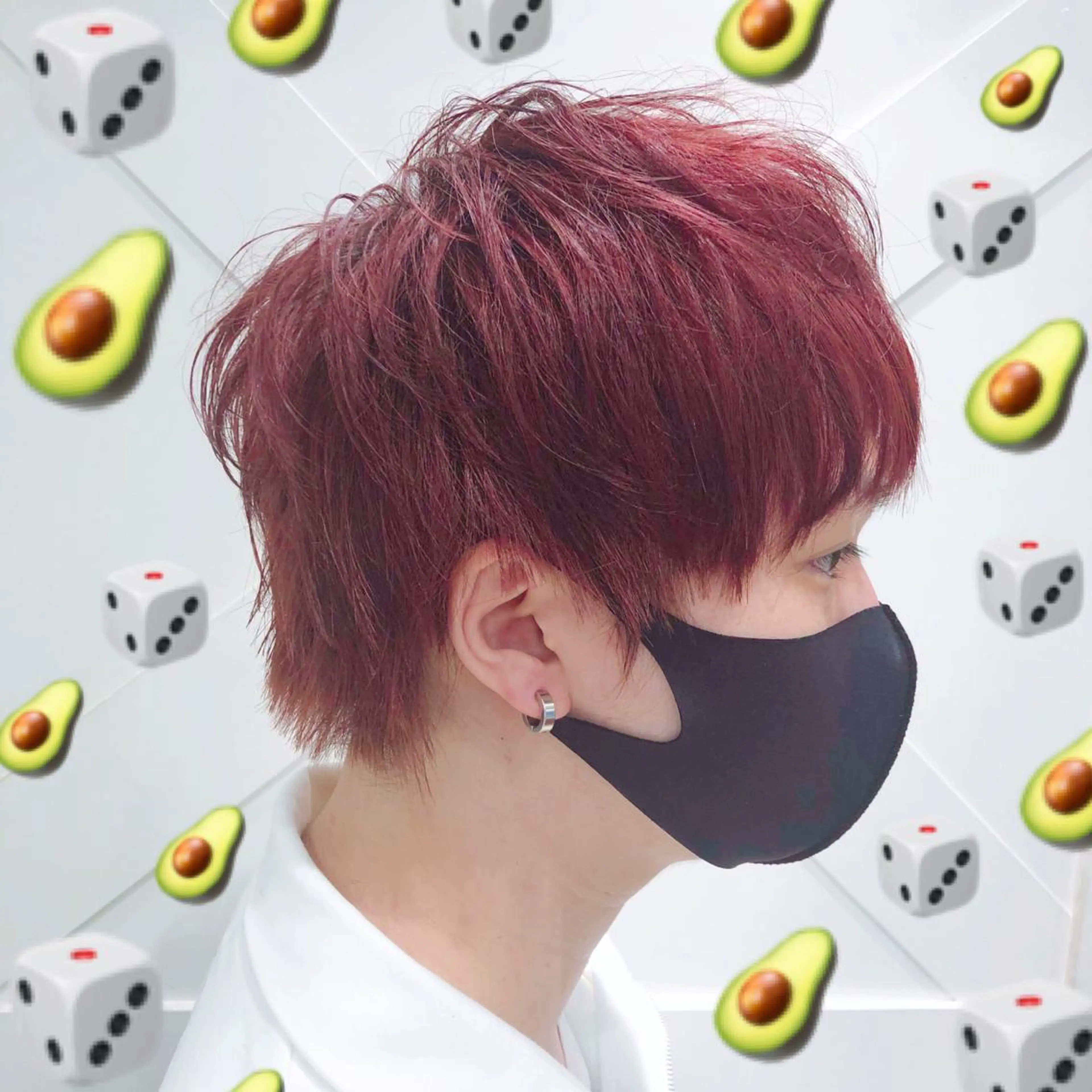 ショート メンズ 🌺ウルフカット職人 新垣渚🐺のヘアスタイル