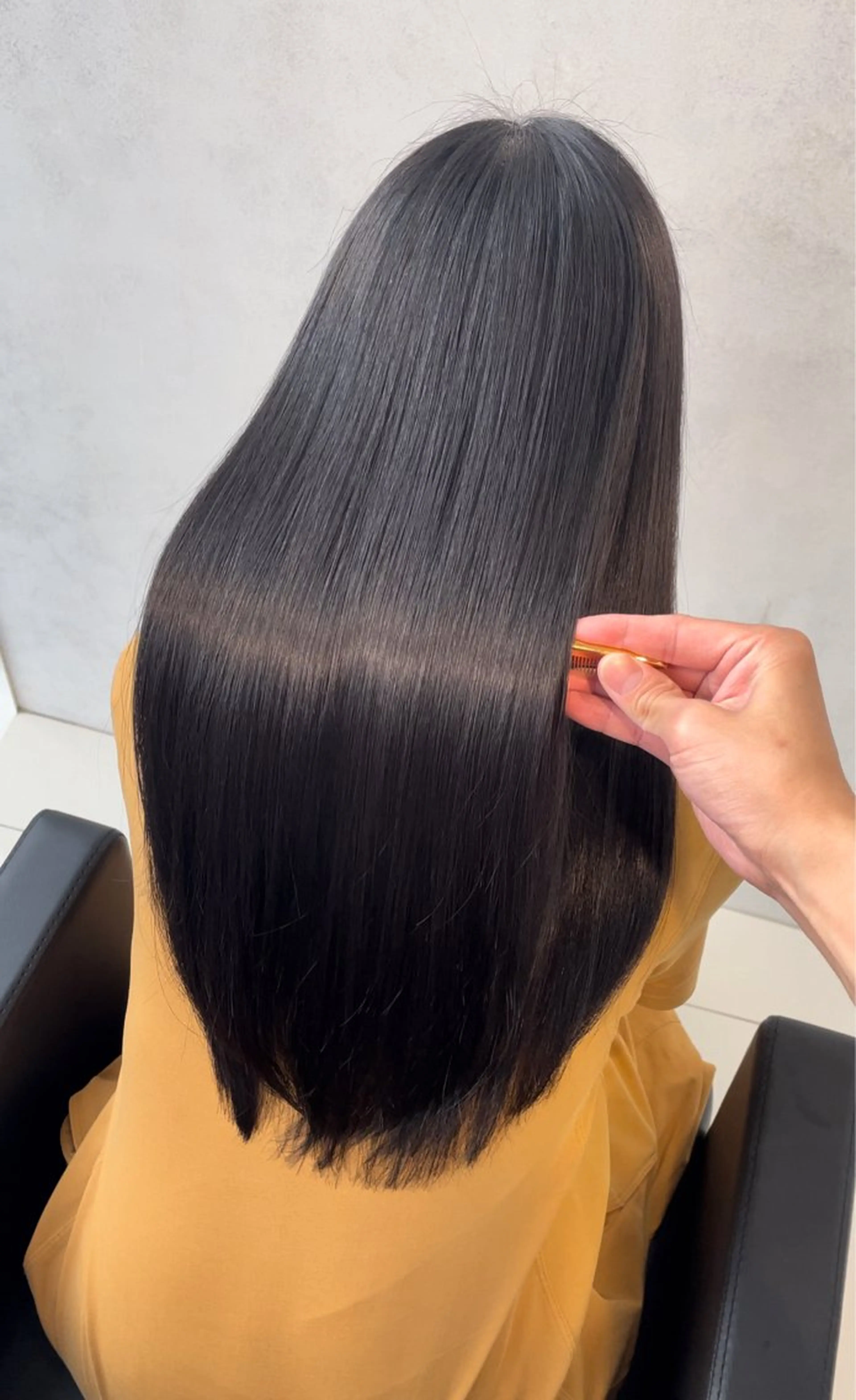 ロング カット 縮毛矯正 トリートメント ヘッドスパ ✨髪質改善✨美髪 矯正🫧小泉のヘアスタイル