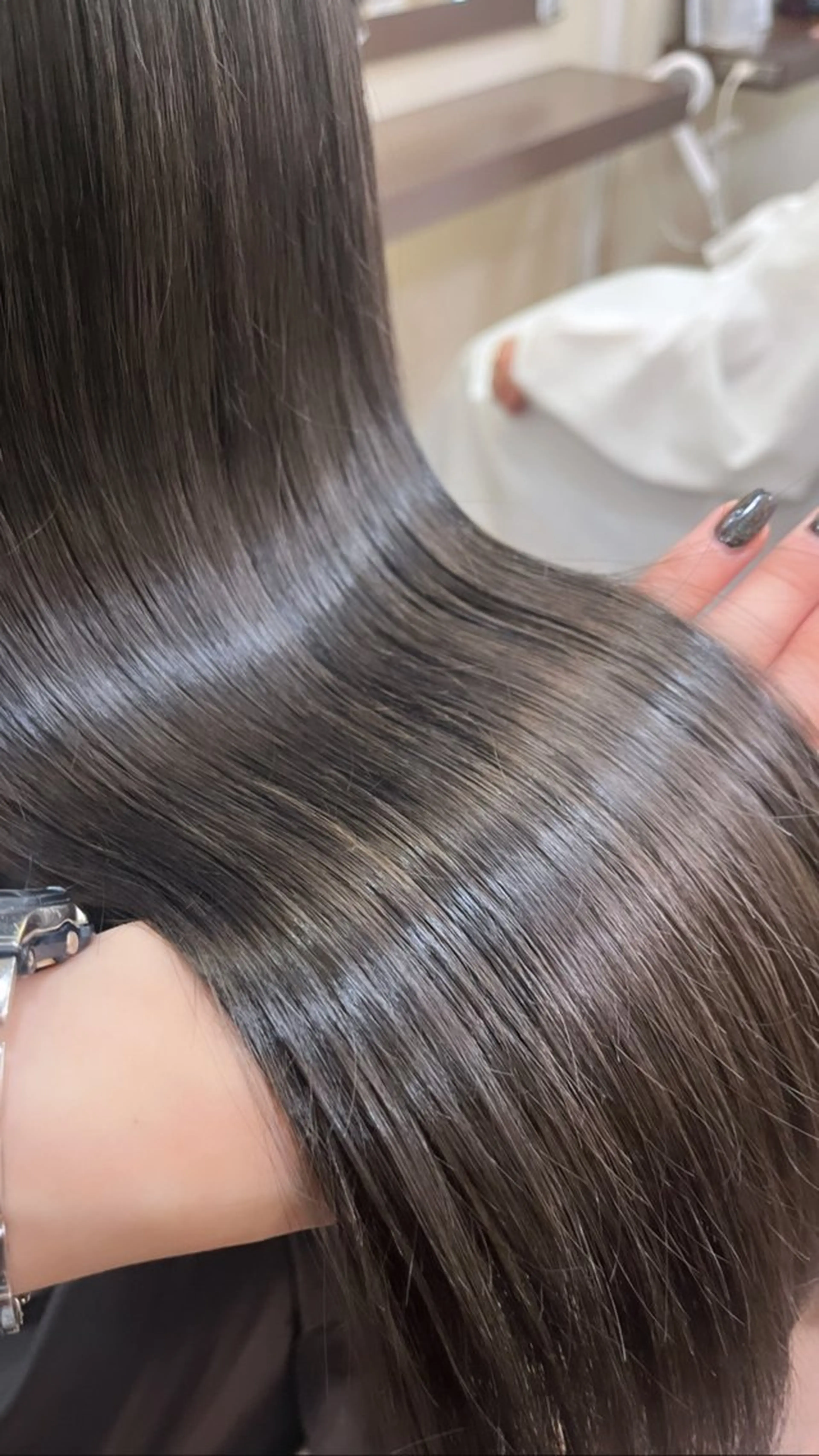 ロング カラー トリートメント ヘッドスパ ヘアセット 酸性ストレート 🤍🎀honokaのヘアスタイル