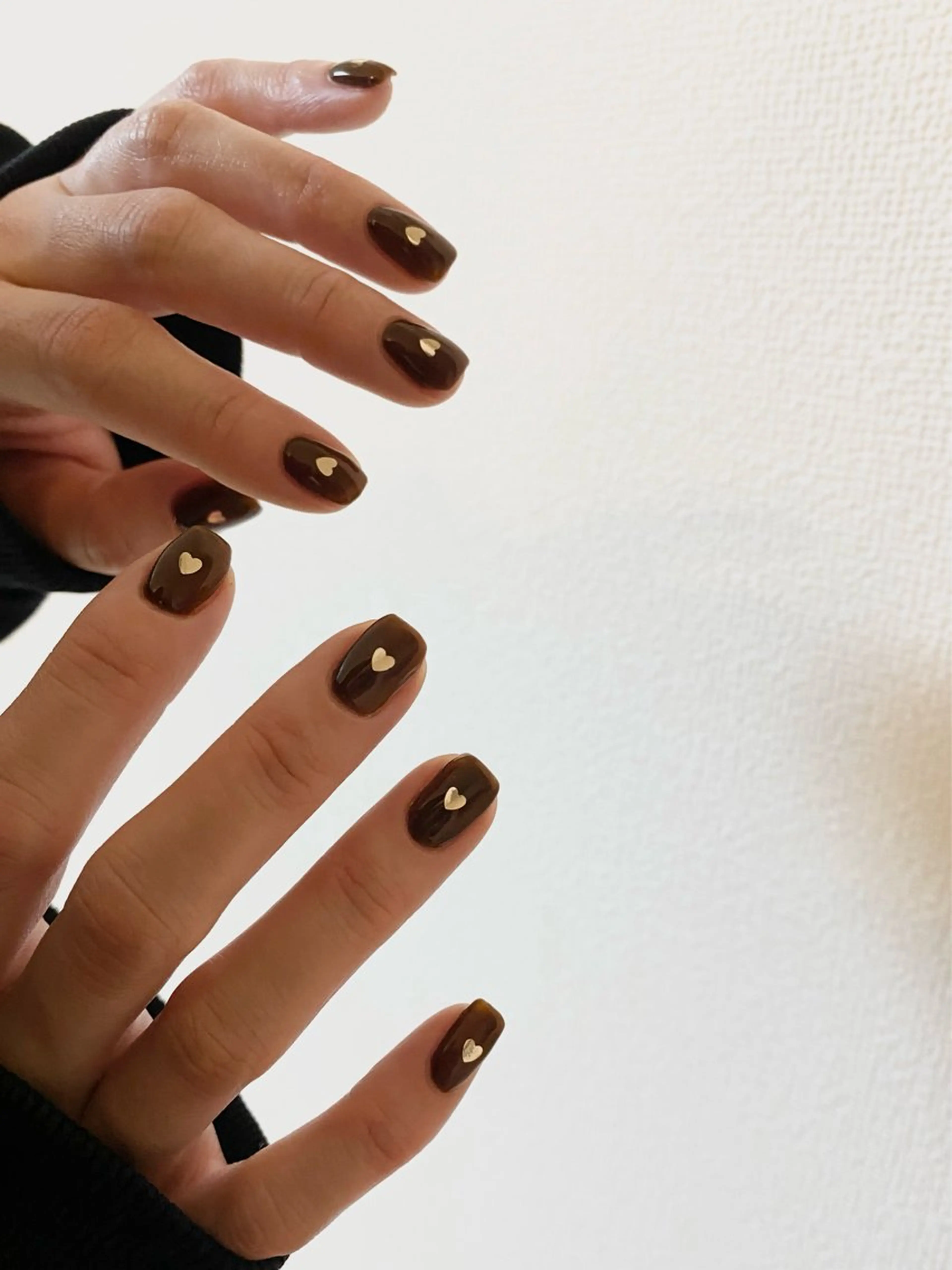 ネイル ハート ハンドネイル kokori nailのネイルデザイン