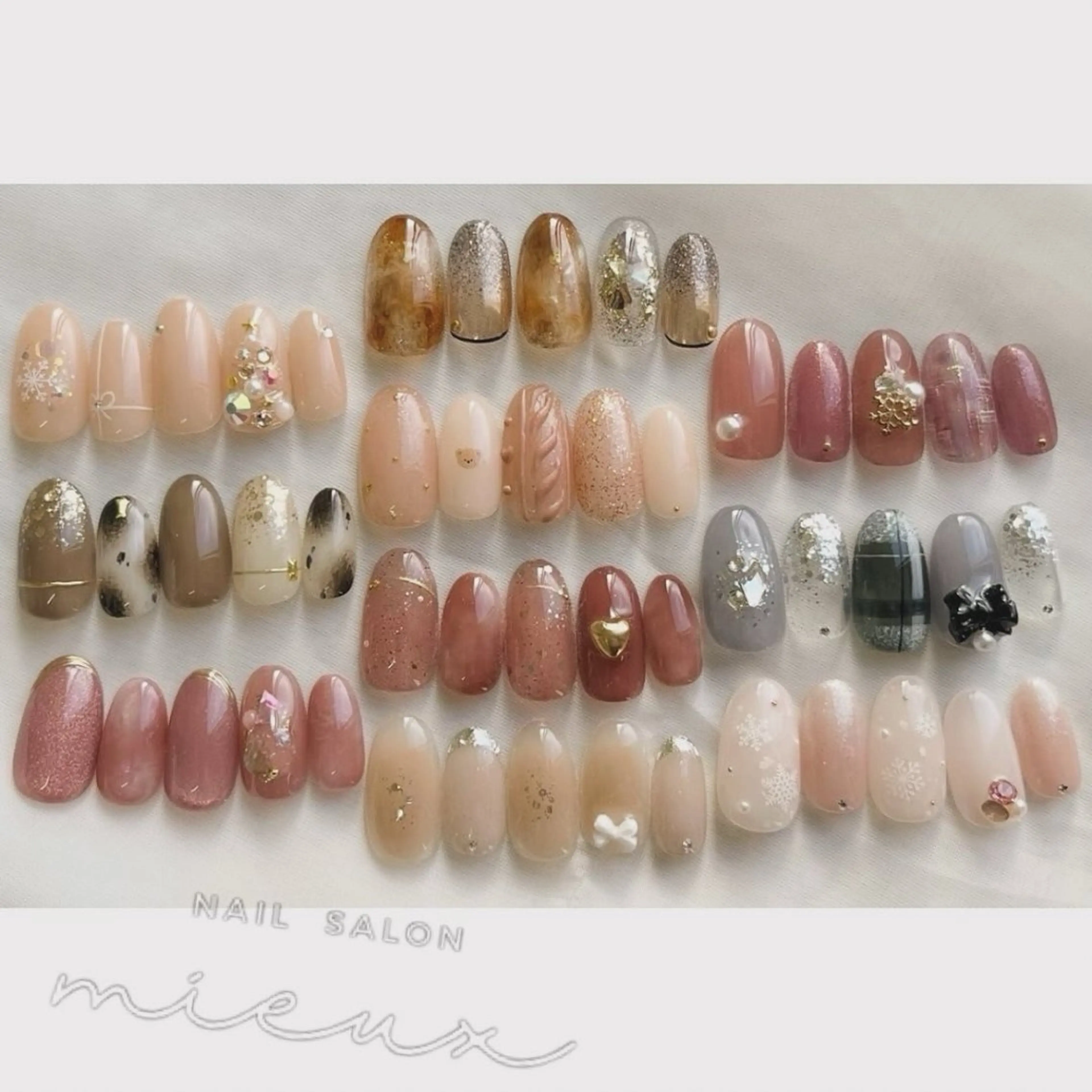 ネイル ハンドネイル mieux ariiiのネイルデザイン