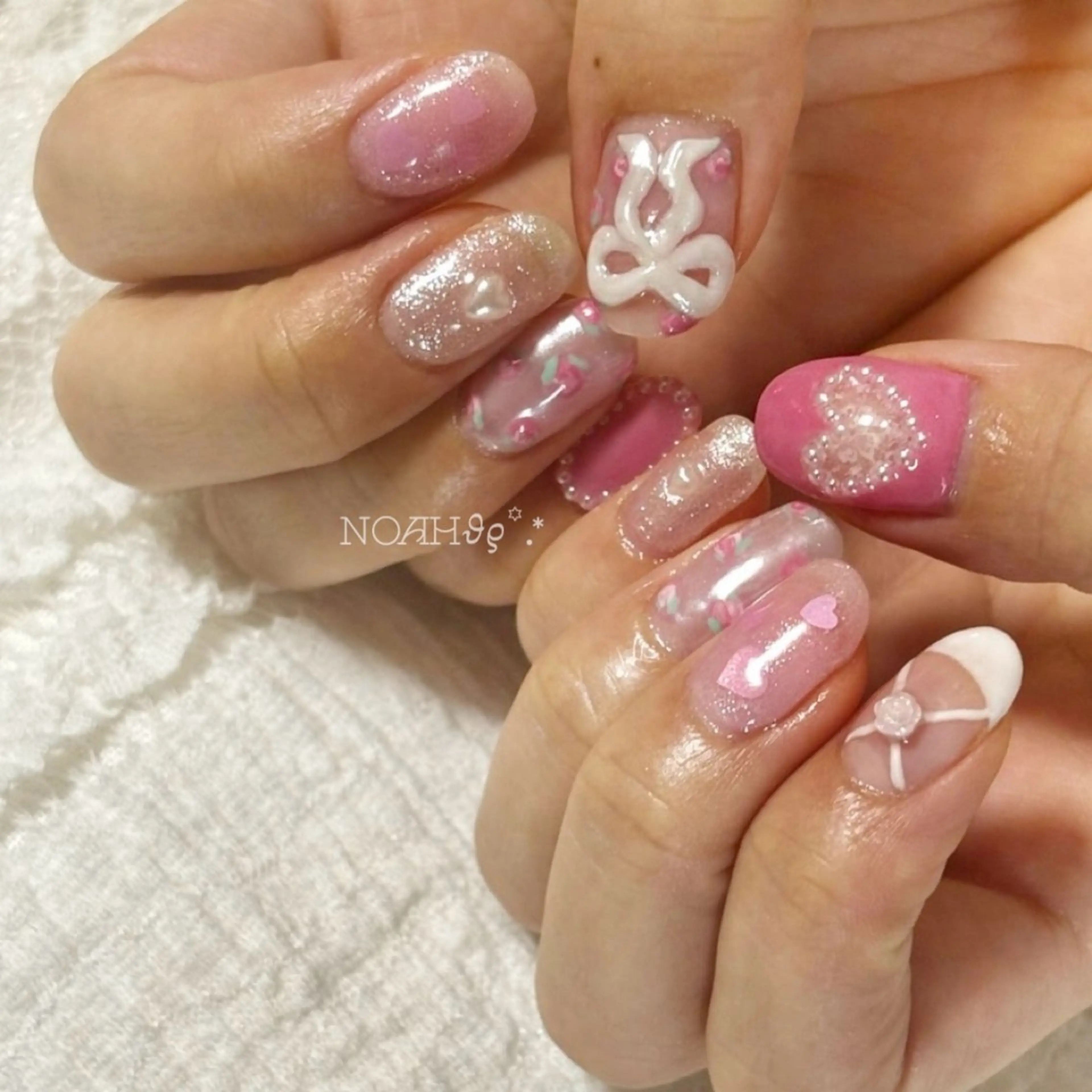 ネイル ハンドネイル Nail Salon NOAH所属・北岡 由理奈のネイルデザイン