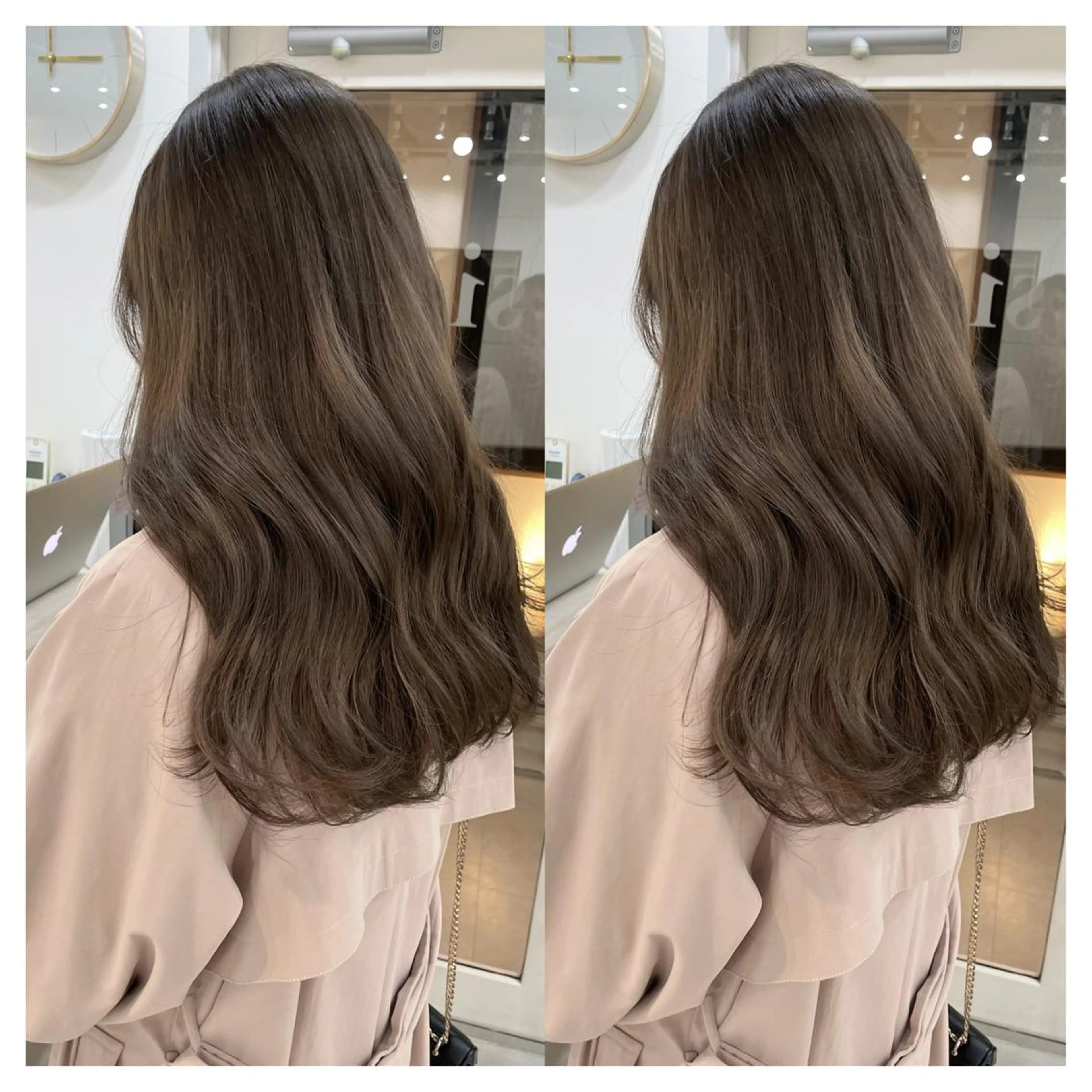 ロング カラー カット ヘアカラー トリートメント 村山 茉衣のヘアスタイル